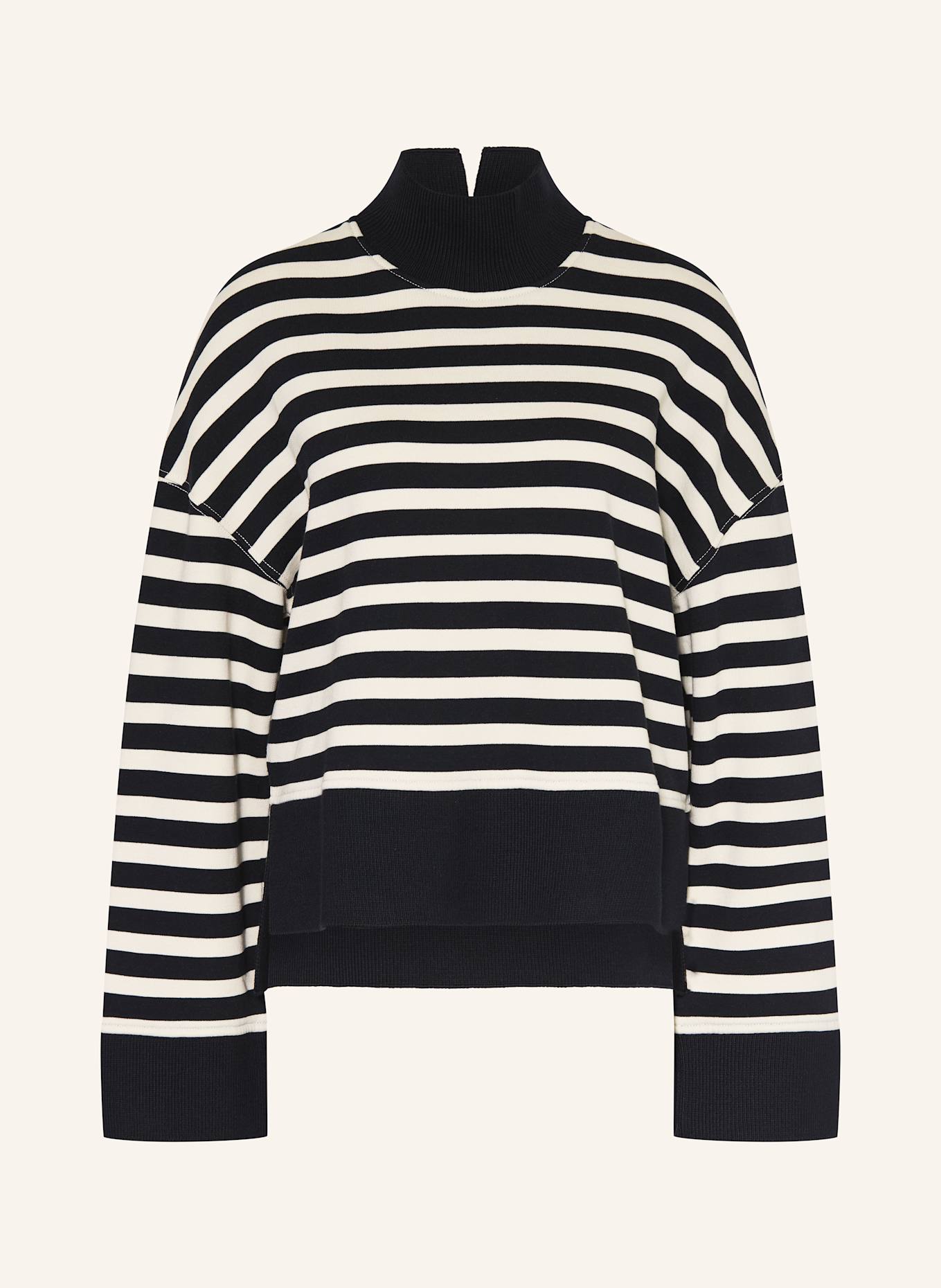 Marc O'Polo Sweatshirt: WEISS / SCHWARZ