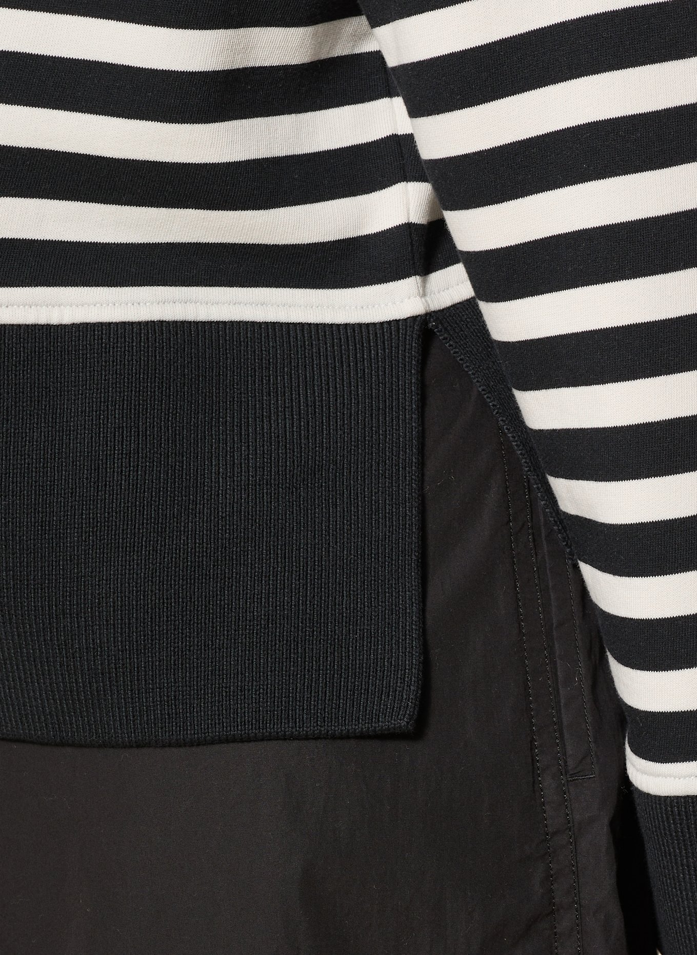 Marc O'Polo Sweatshirt: WEISS / SCHWARZ