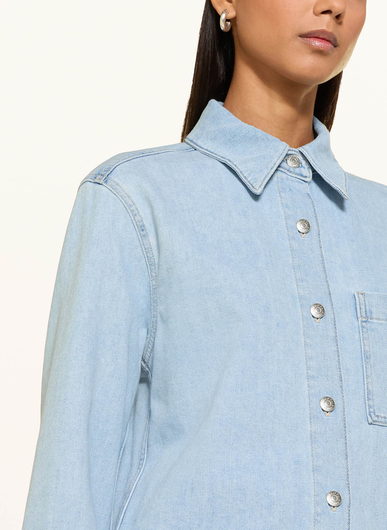 Marc O'Polo Džínová halenka: TMAVĚ MODRÁ