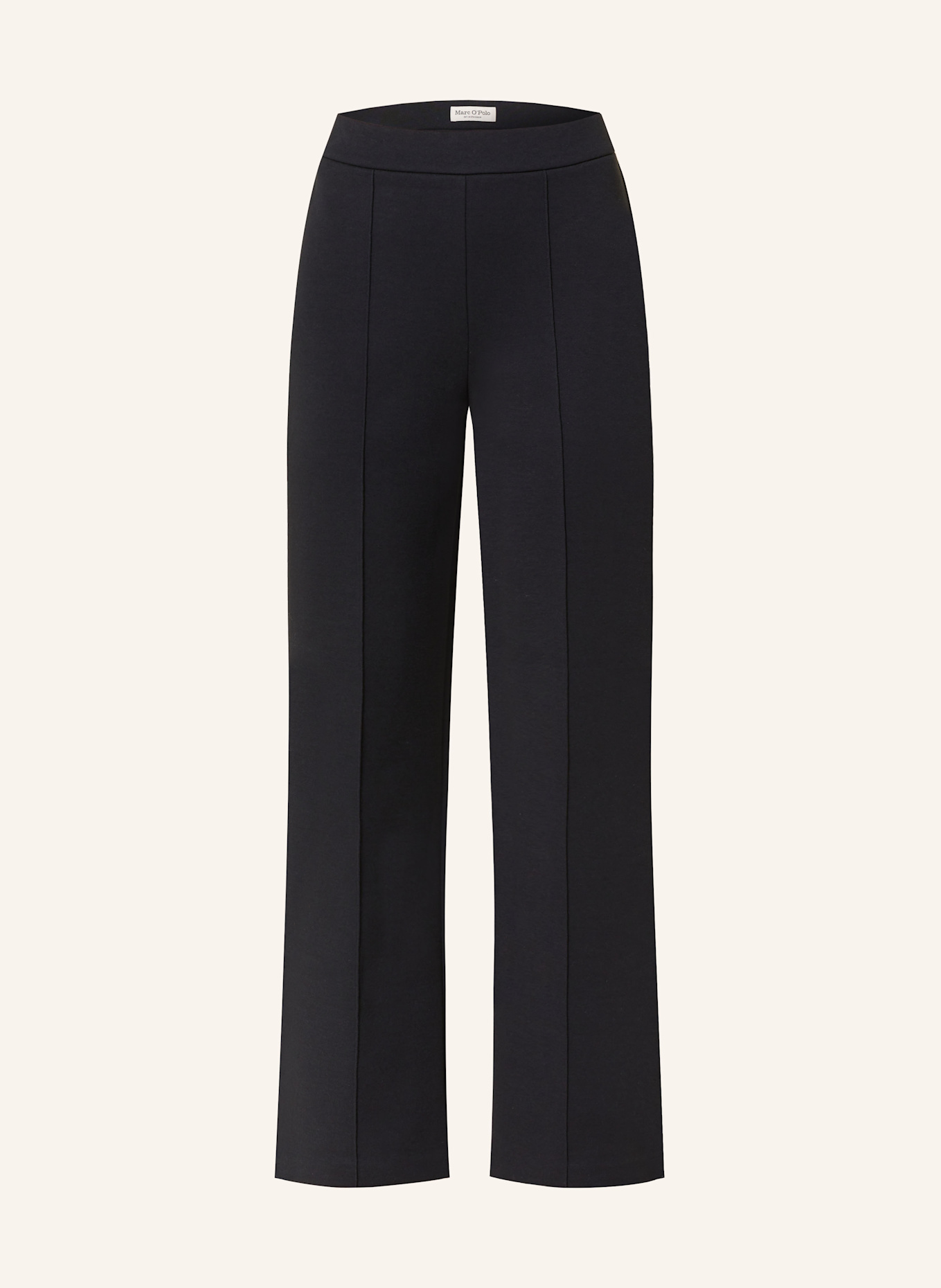Marc O'Polo Wide leg trousers: DARK BLUE