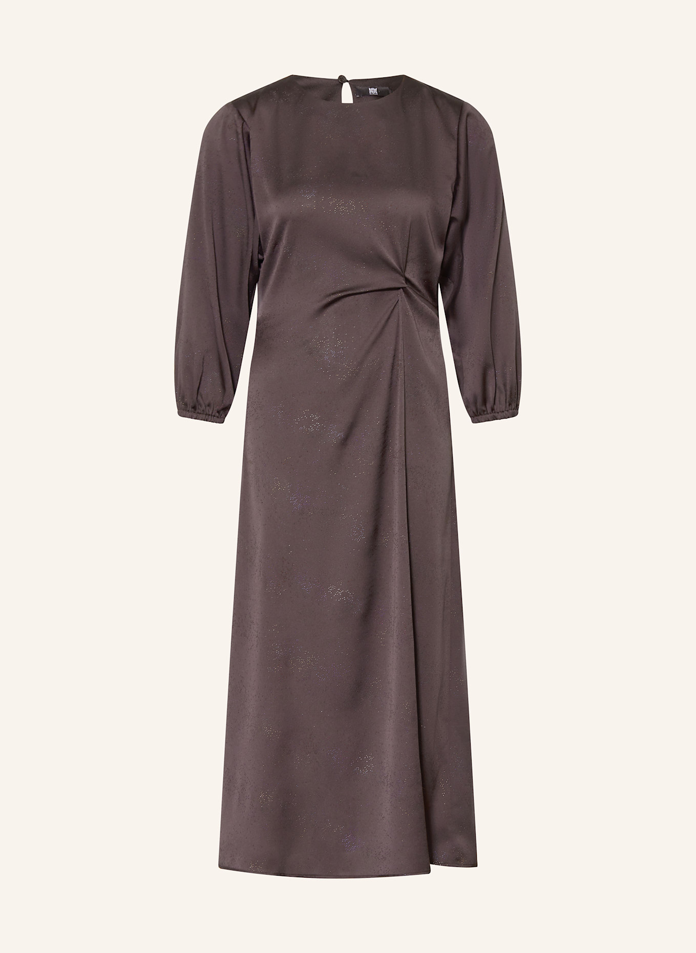 RIANI Dress: DARK BROWN