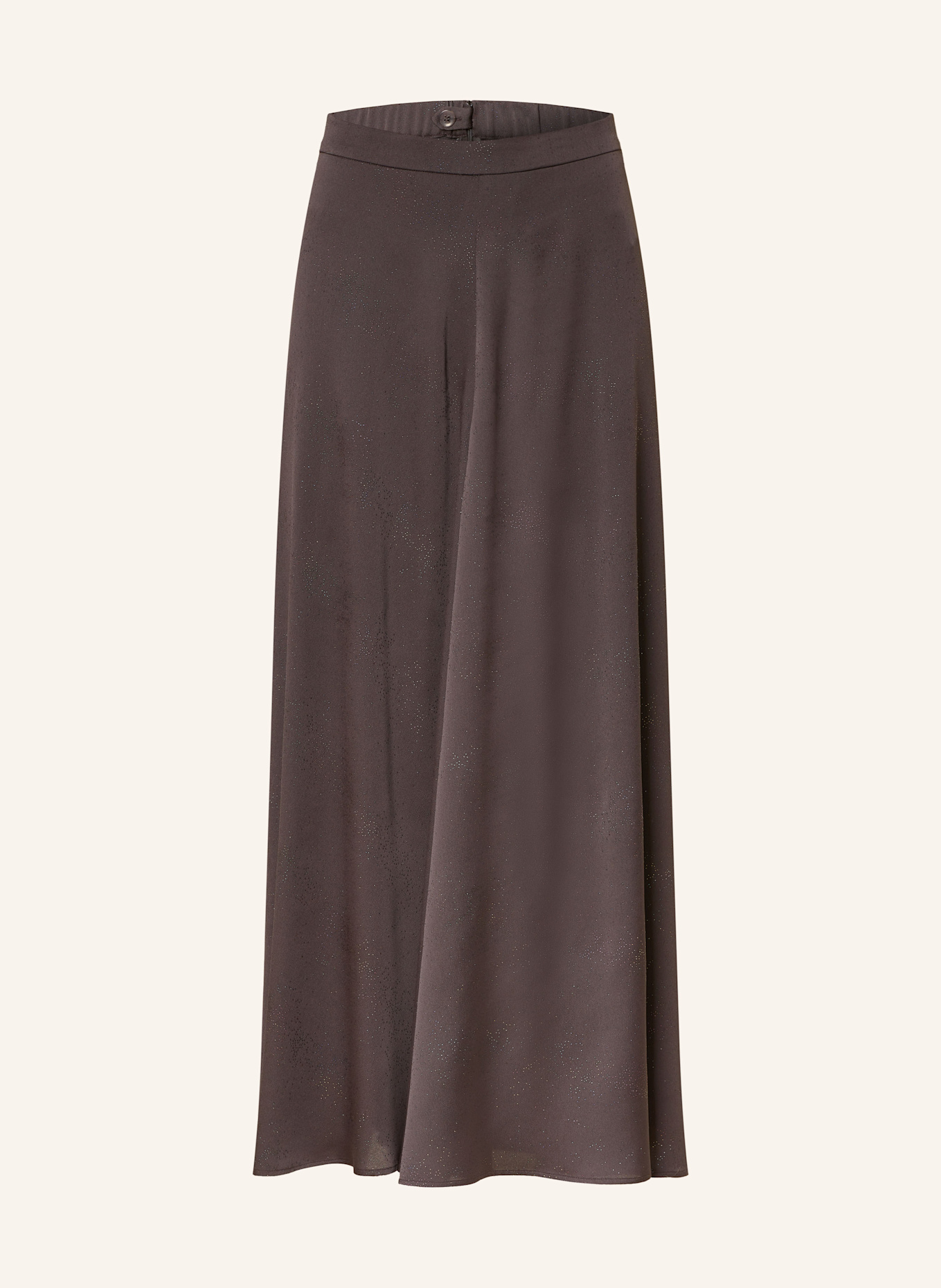 RIANI Sukně s ozdobnými perličkami: TMAVĚ HNĚDÁ