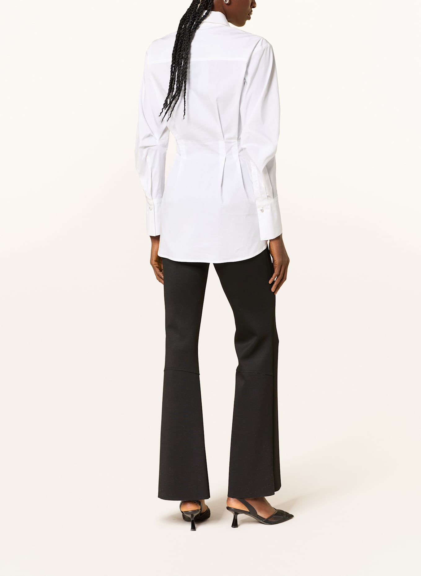 RIANI Hemdbluse: WEISS / SCHWARZ