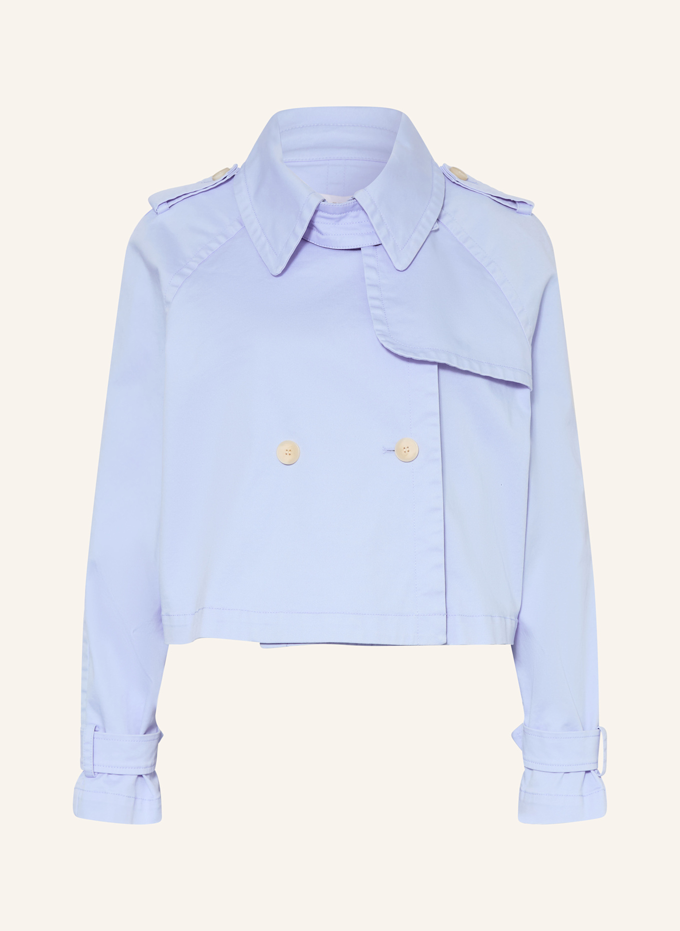 RIANI trenchcoat: LICHTBLAUW