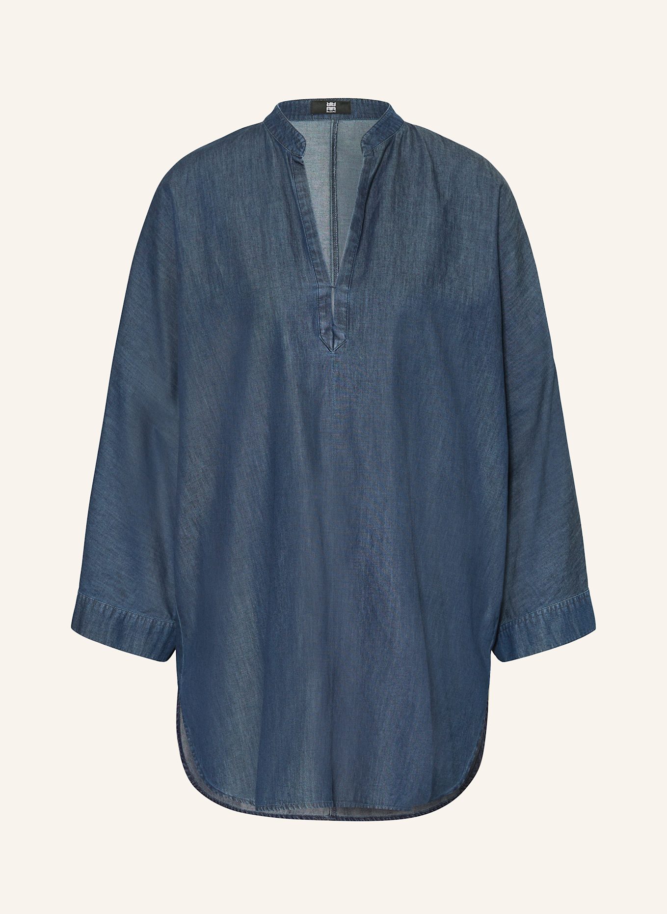 RIANI Blusenshirt in Jeansoptik: 493 dark blue used