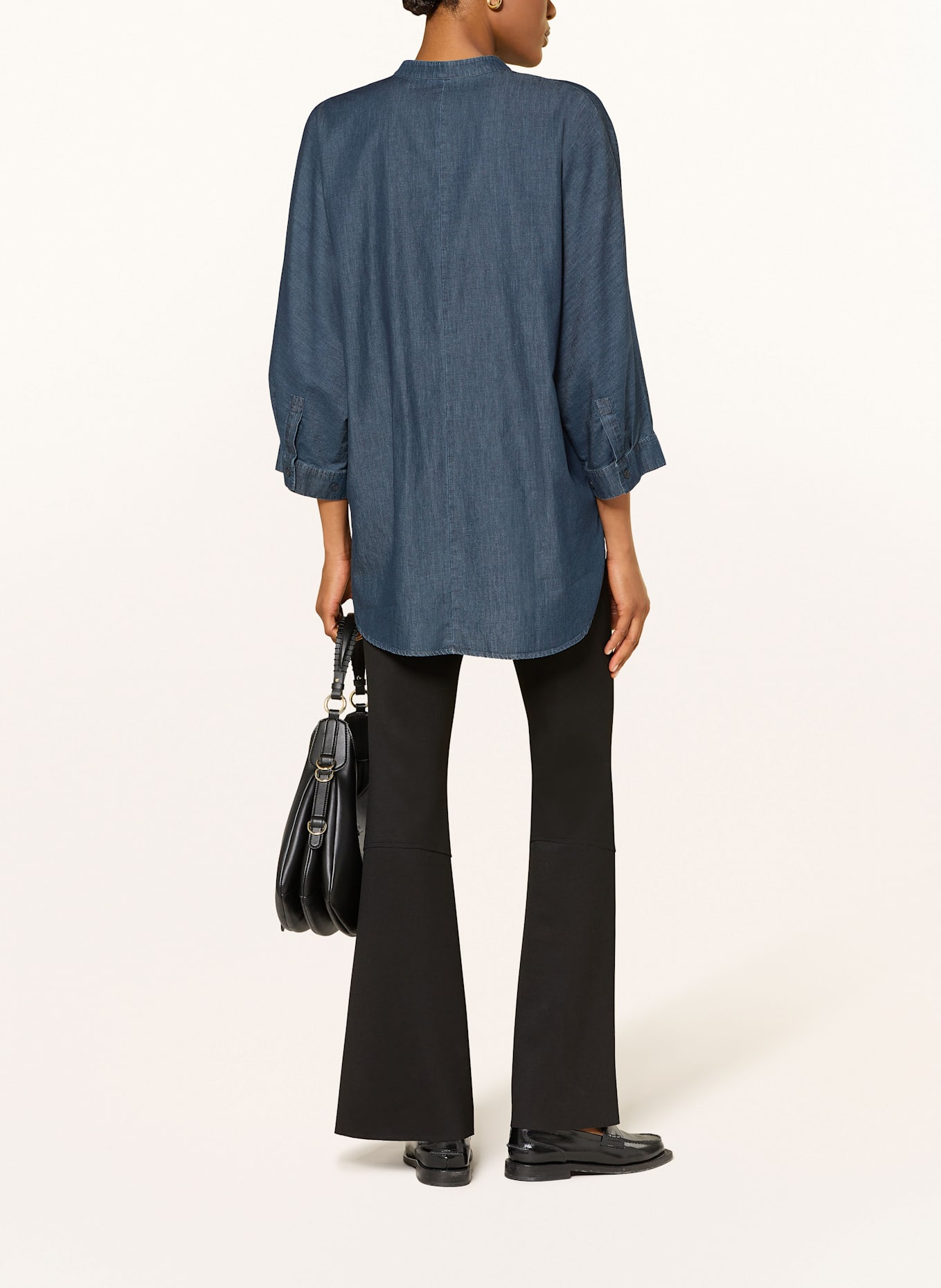 RIANI Blusenshirt in Jeansoptik: 493 dark blue used