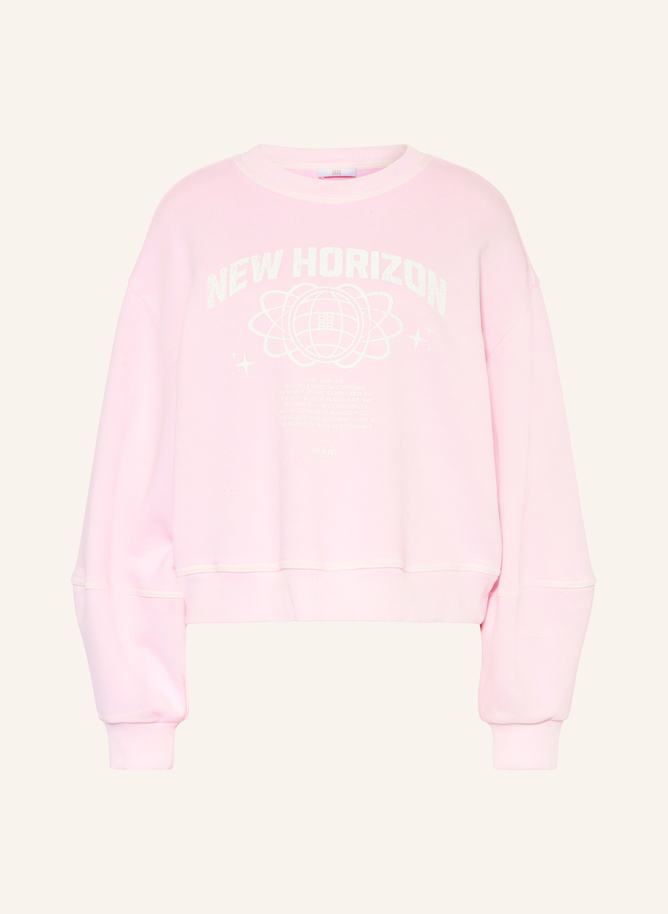 RIANI Bluza nierozpinana: JASNORÓŻOWY