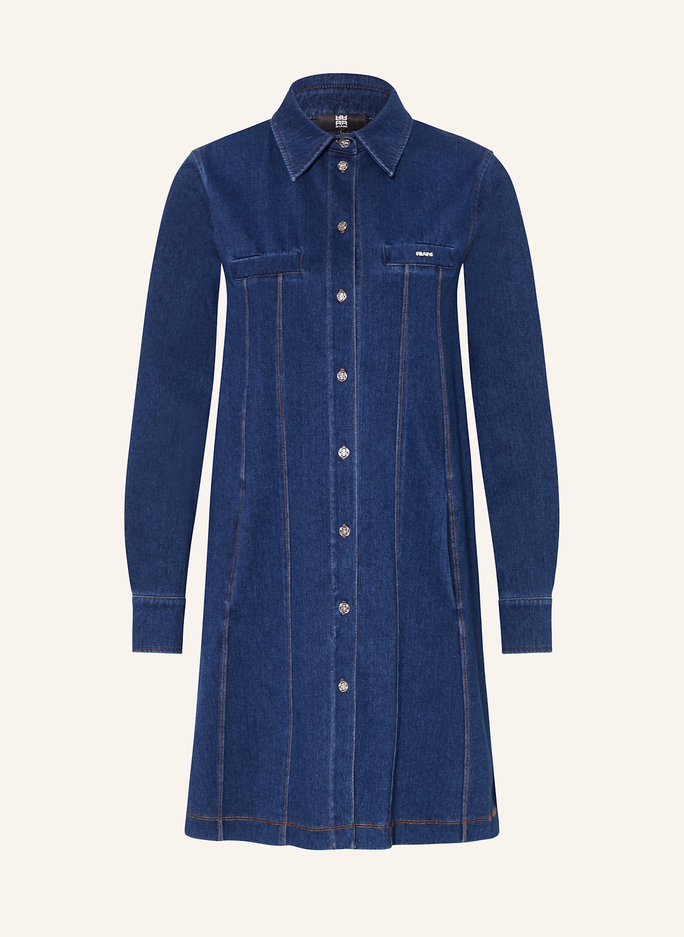 RIANI Jeans-Hemdblusenkleid: 423 light authentic blue