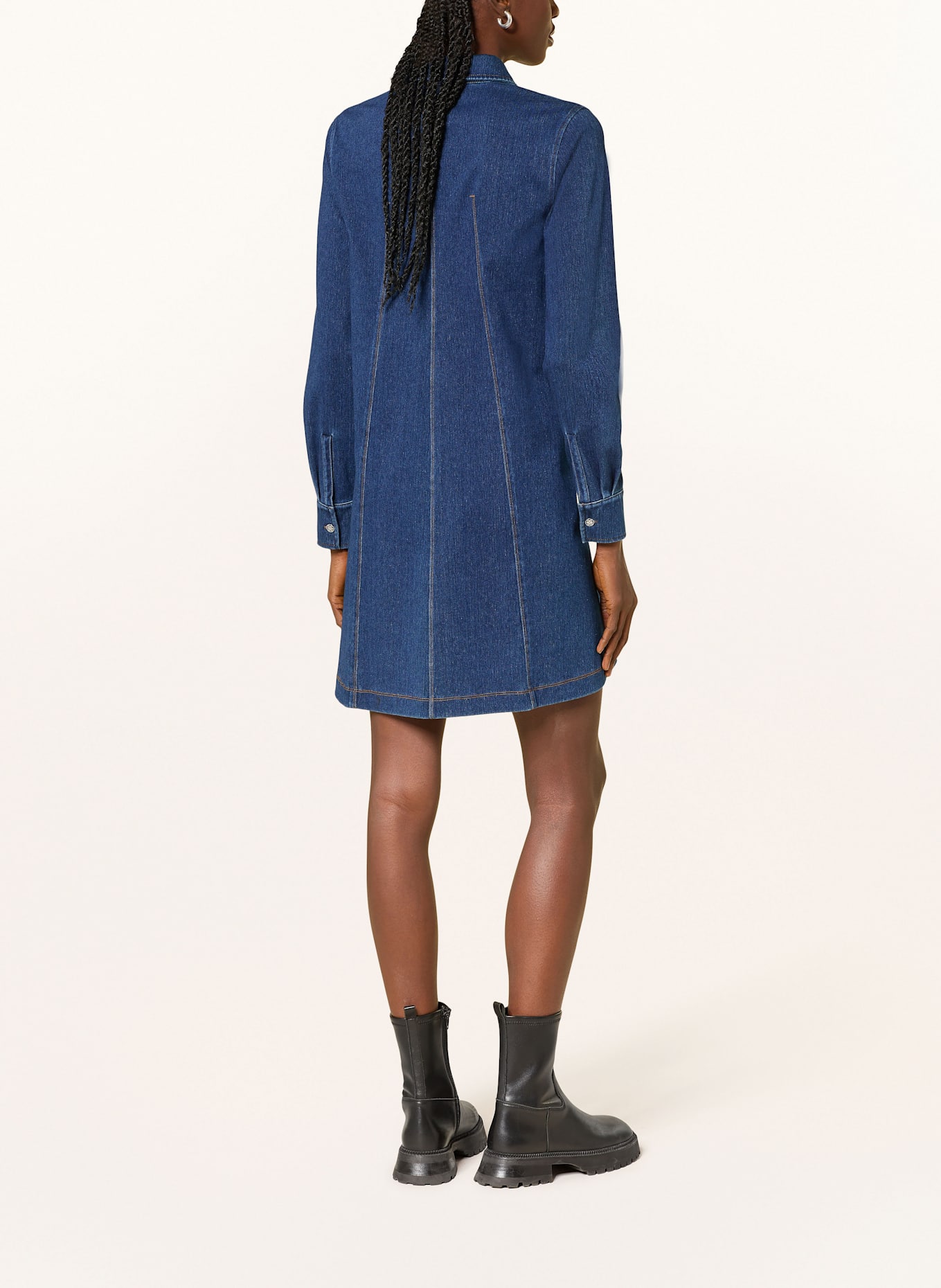 RIANI Jeans-Hemdblusenkleid: 423 light authentic blue