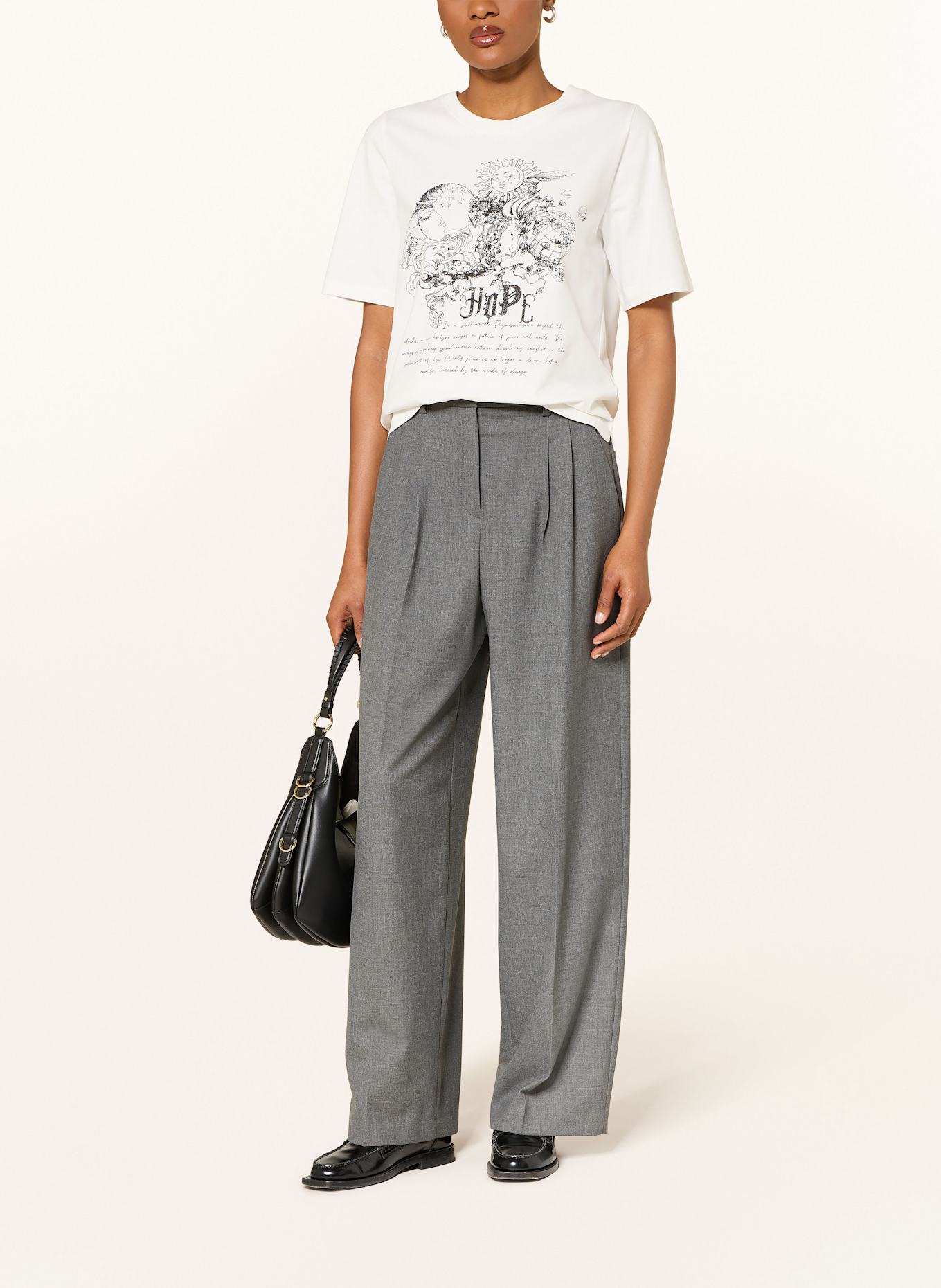 RIANI Tričko: KRÉMOVÁ