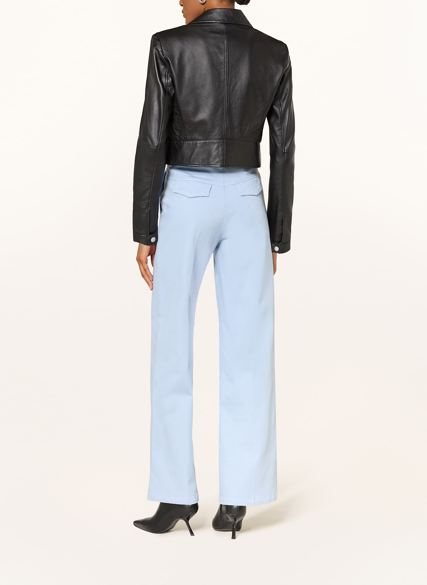 RIANI Wide Leg Jeans: HELLBLAU