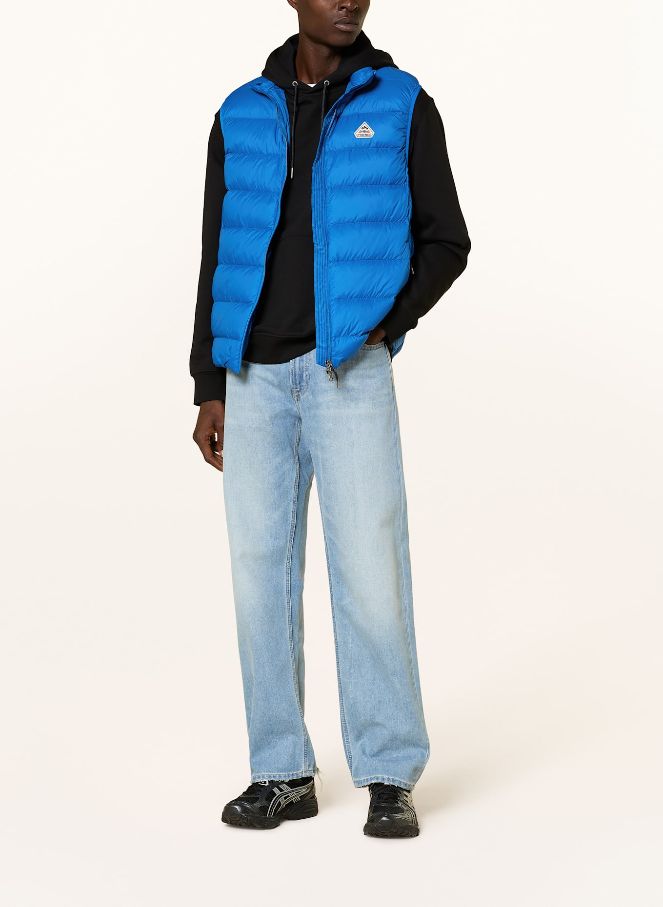 PYRENEX Daunenweste ARIAL: HELLBLAU