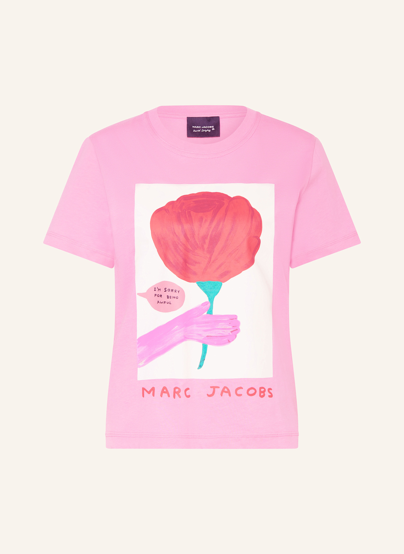 MARC JACOBS T-shirt OH ROSE: PINK