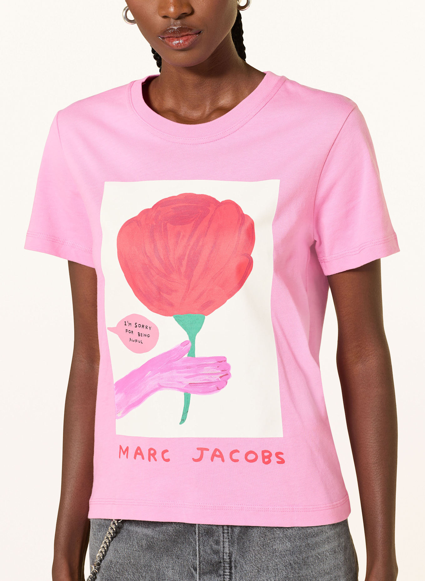MARC JACOBS T-shirt OH ROSE: PINK