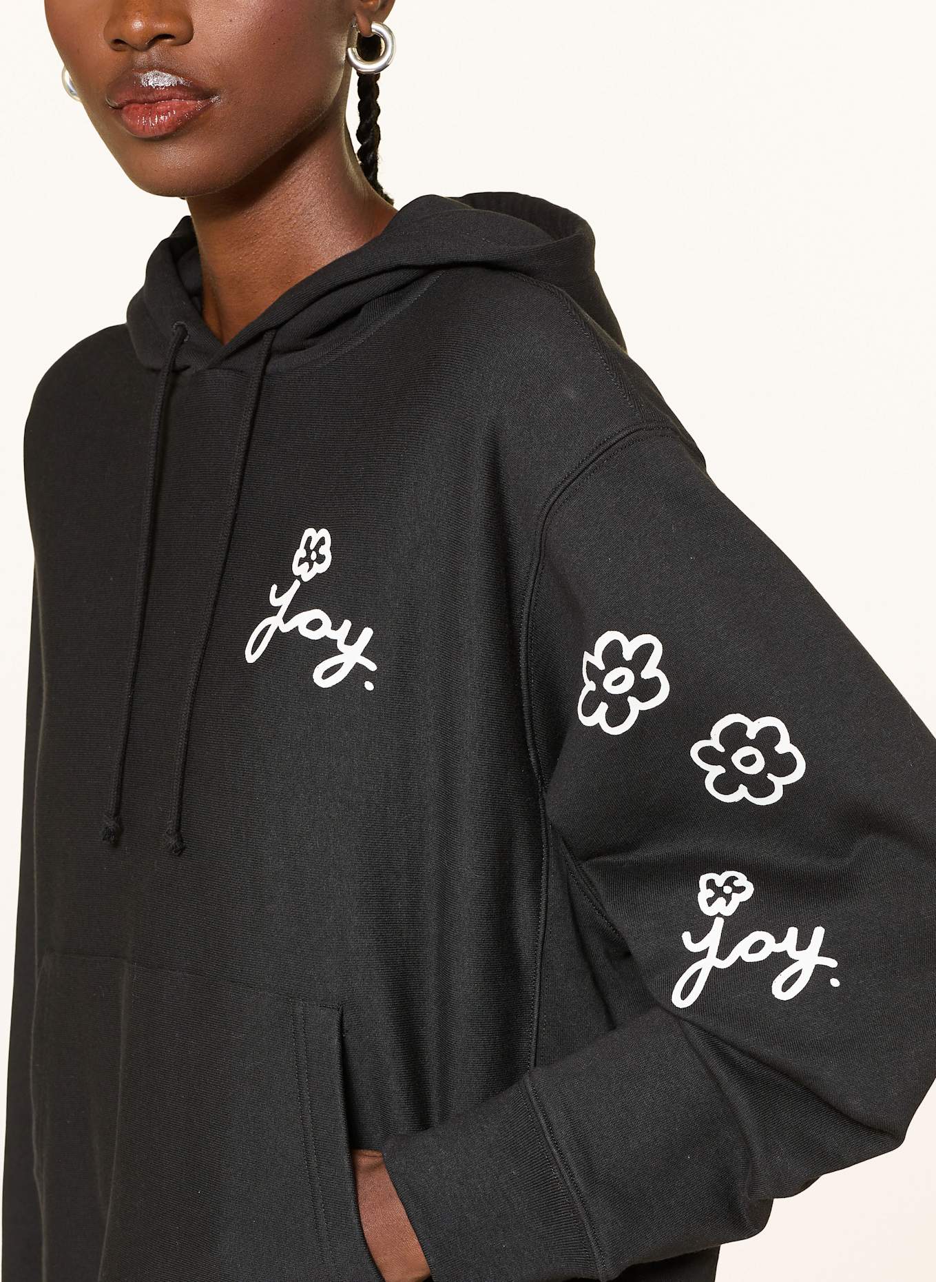 MARC JACOBS Hoodie JOY DAISY: SCHWARZ