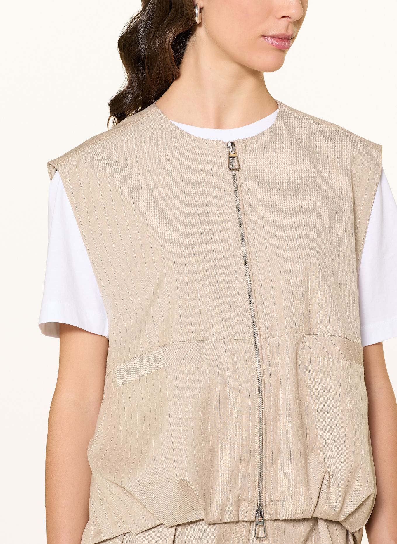 MRS & HUGS Vest: BEIGE