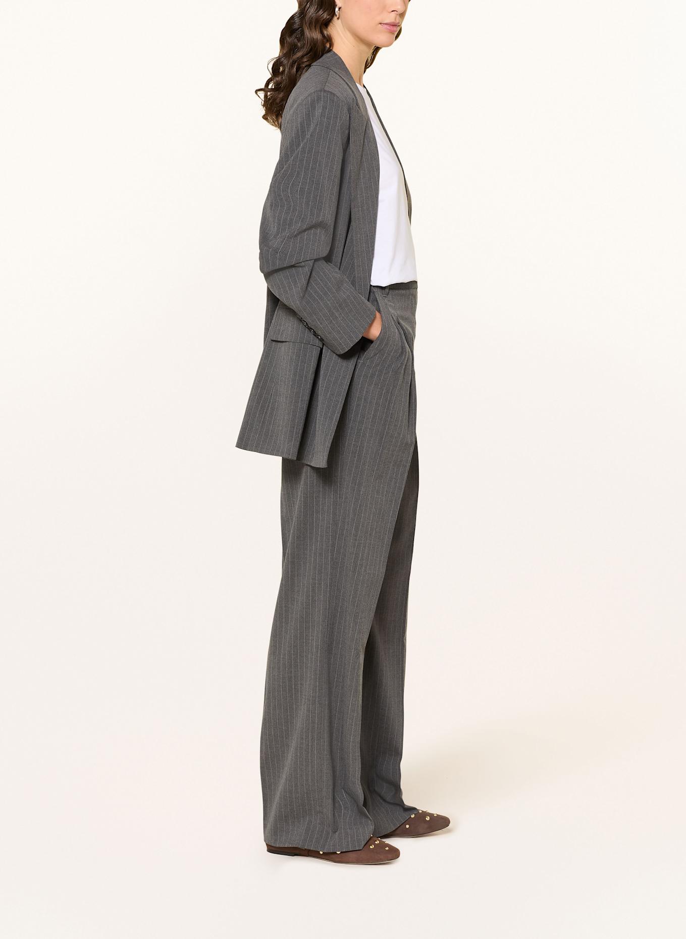 MRS & HUGS Spodnie marlena: CZIEMNOSZARY