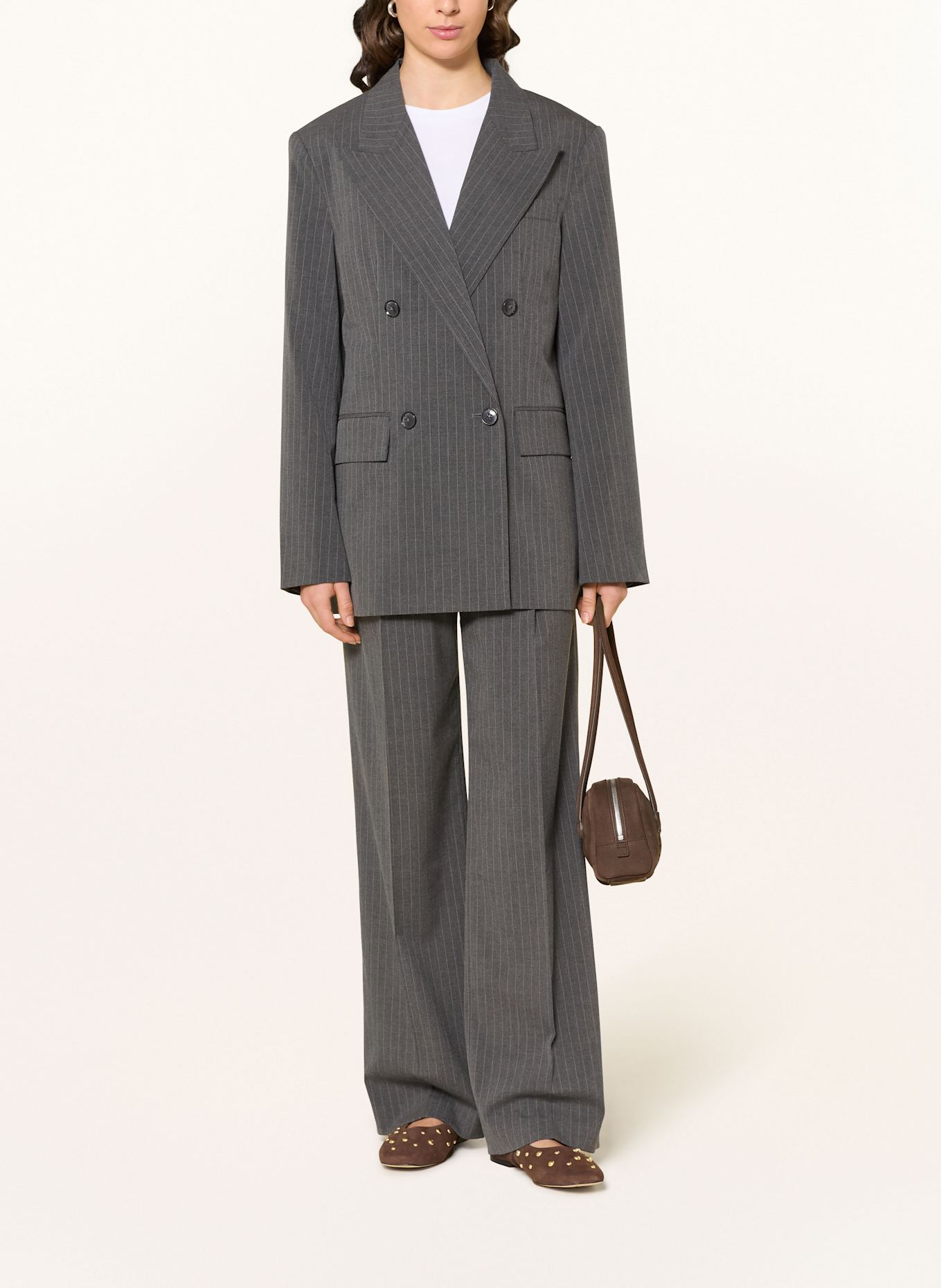 MRS & HUGS Blazer: DARK GRAY