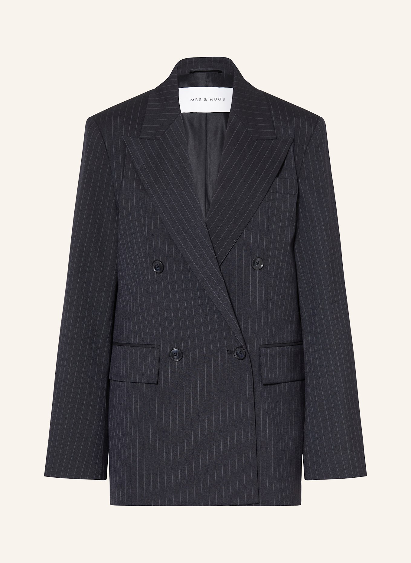 MRS & HUGS Blazer: DARK BLUE