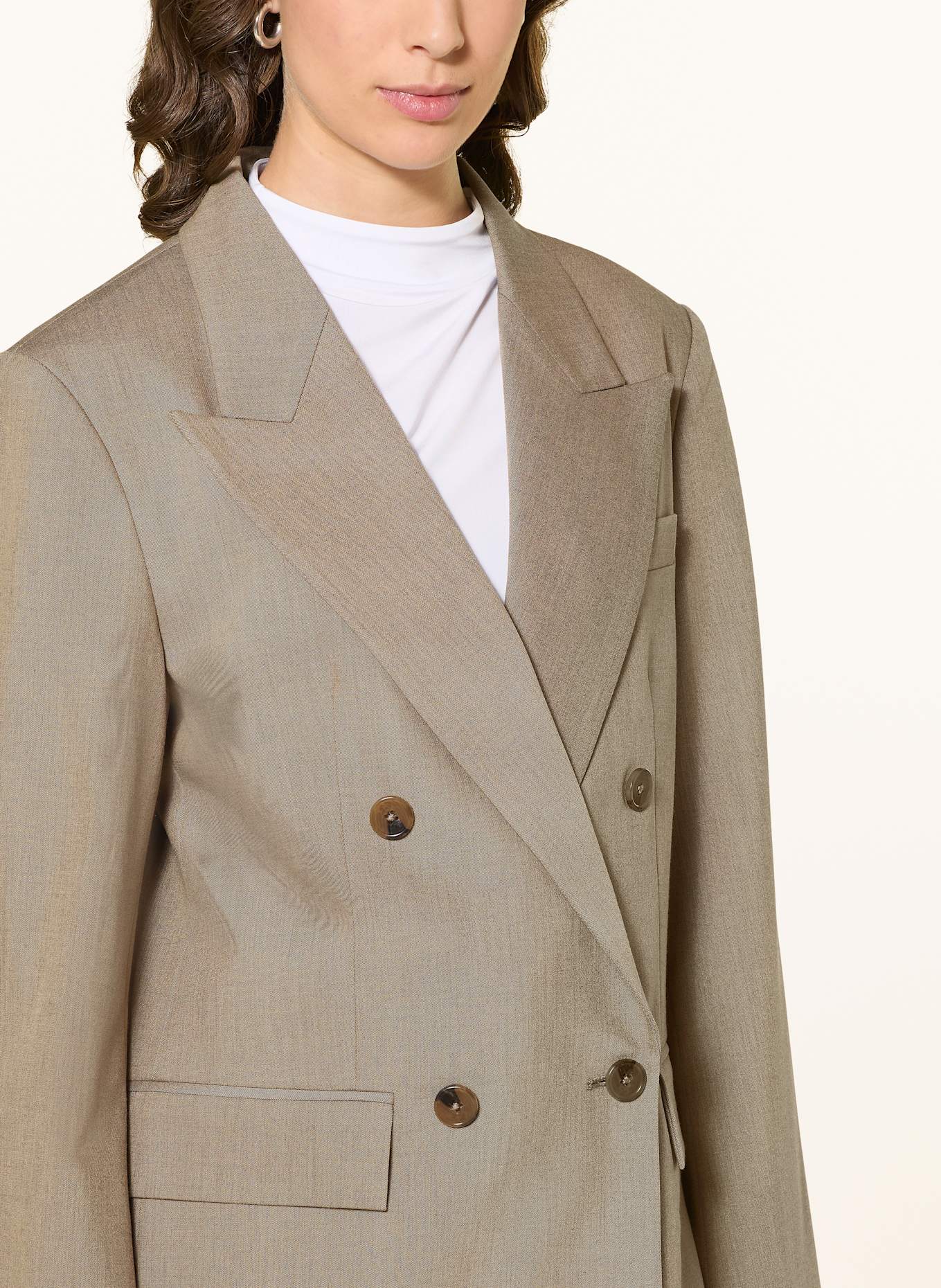 MRS & HUGS Blezer: SZAROBRĄZOWY