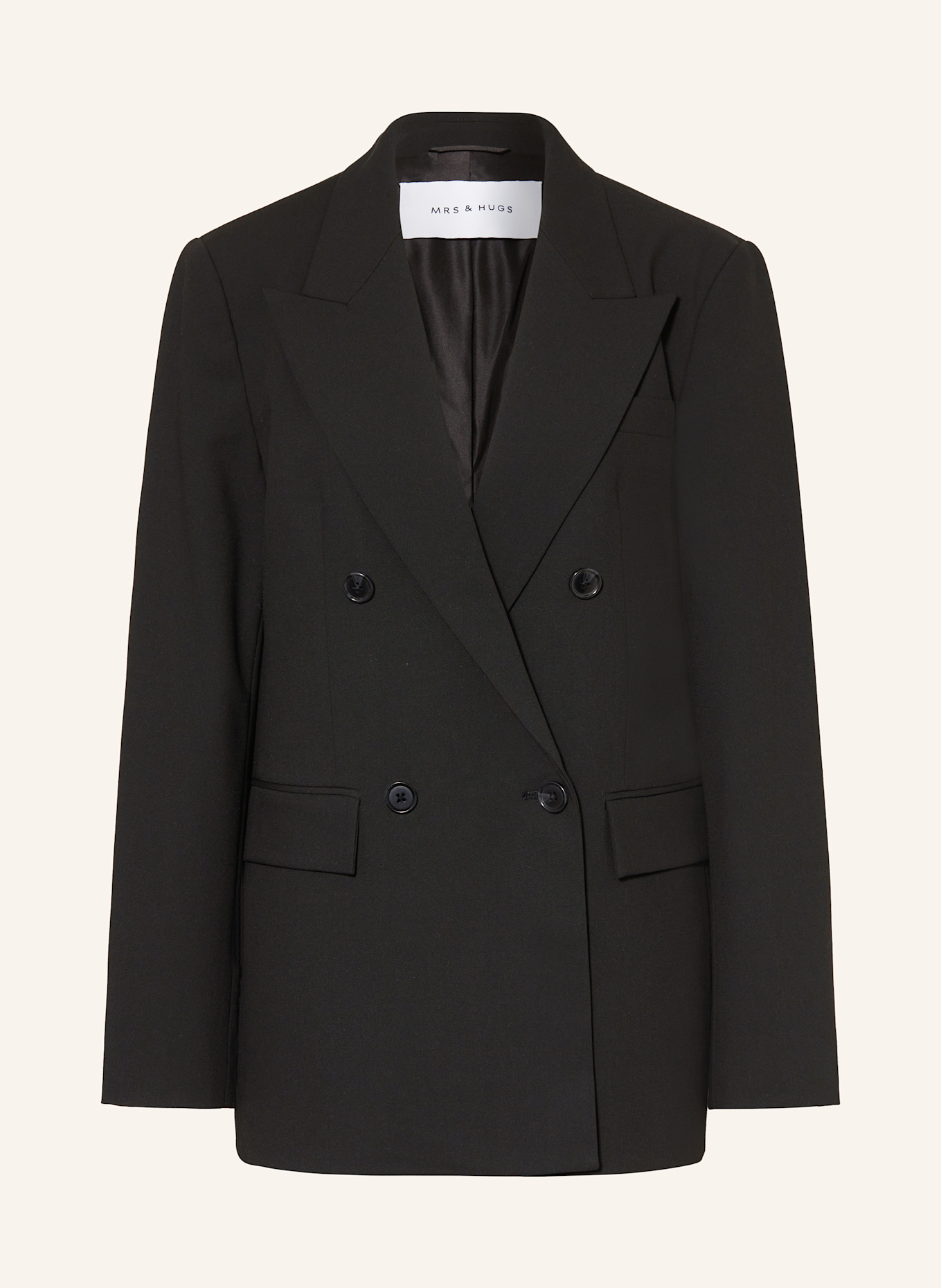 MRS & HUGS Blezer: CZARNY