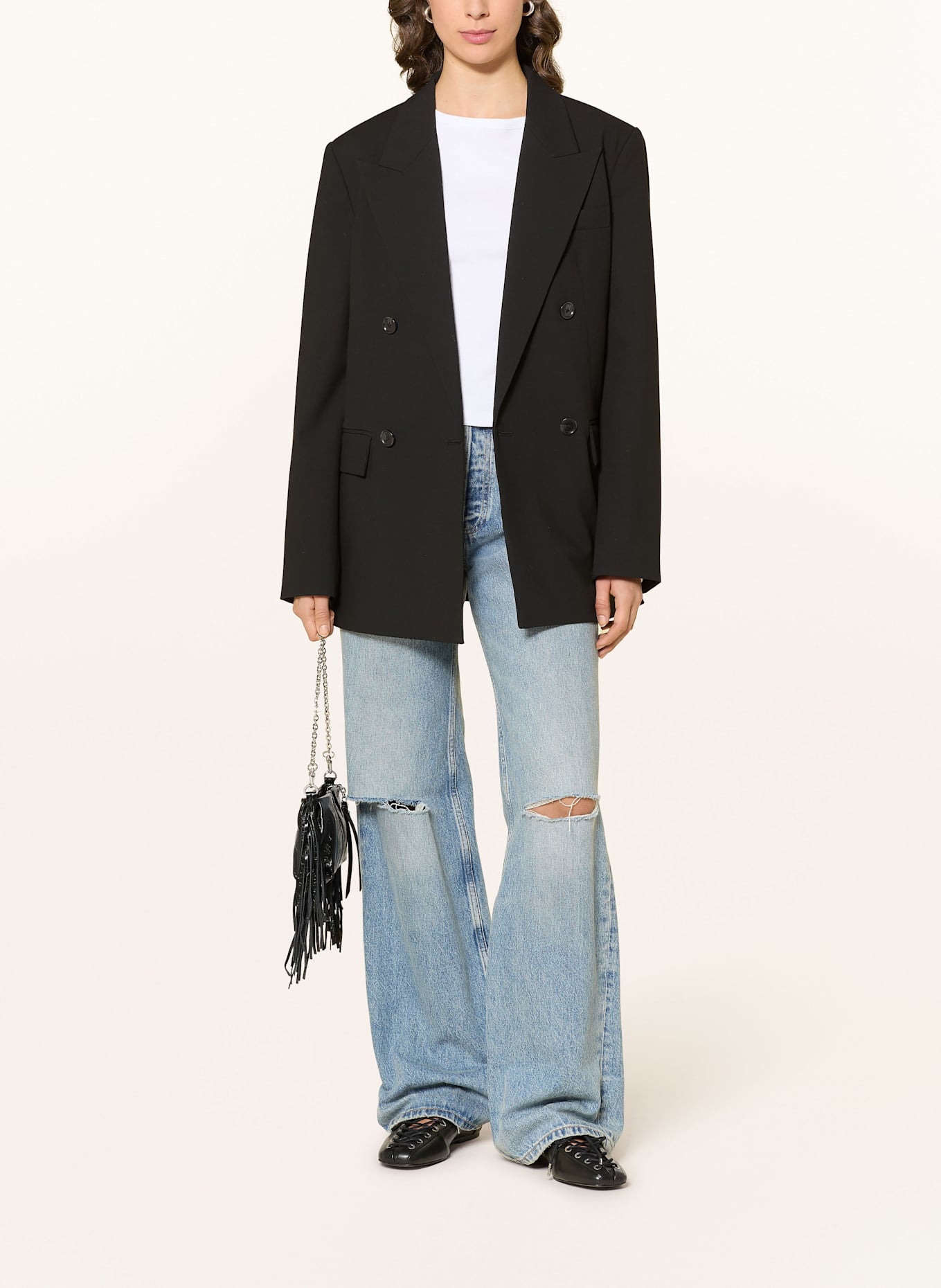 MRS & HUGS Blezer: CZARNY