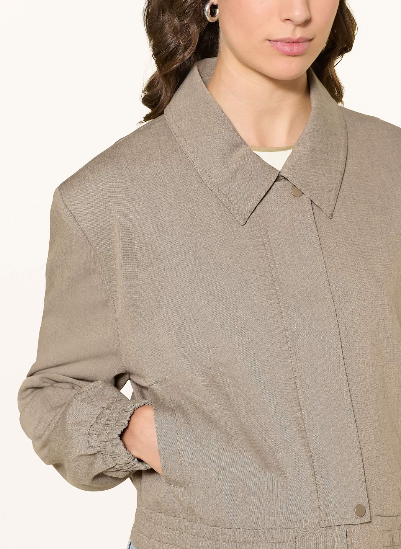 MRS & HUGS Bluzon: SZAROBRĄZOWY