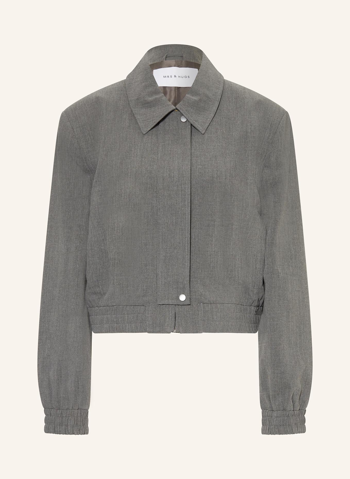 MRS & HUGS Bluzon: CZIEMNOSZARY