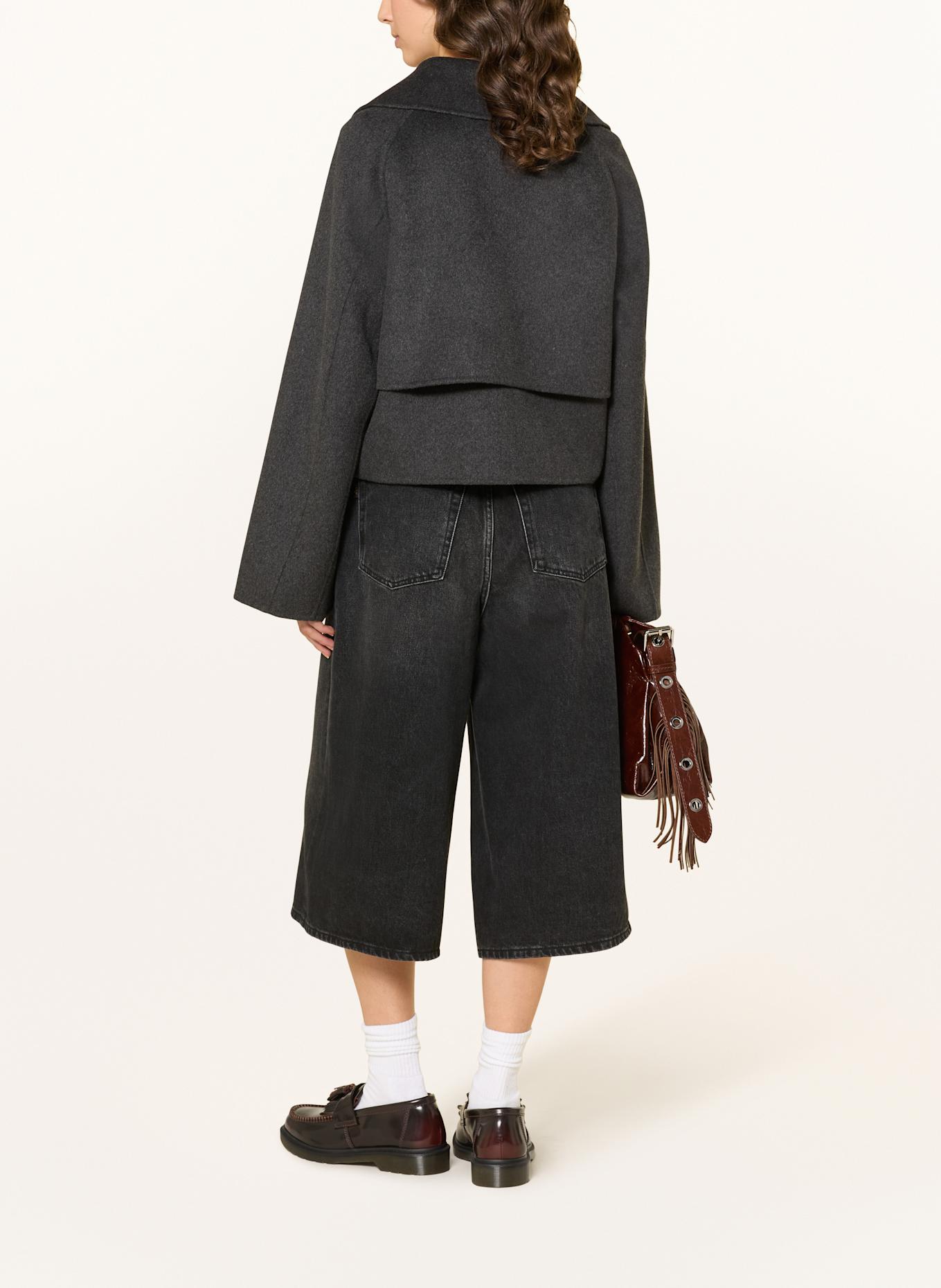 MRS & HUGS Kastenjacke: DUNKELGRAU