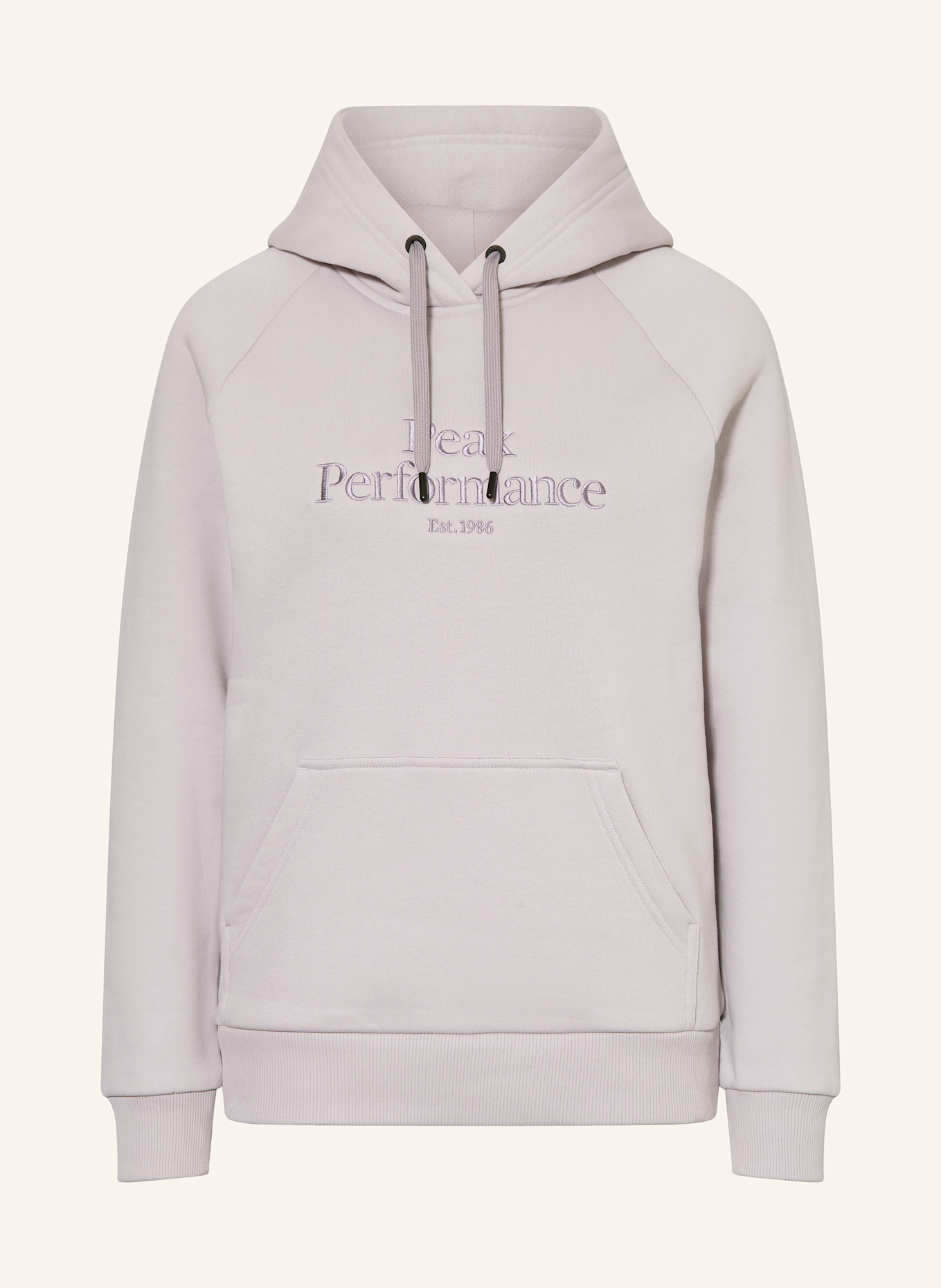 Peak Performance Hoodie: HELLLILA