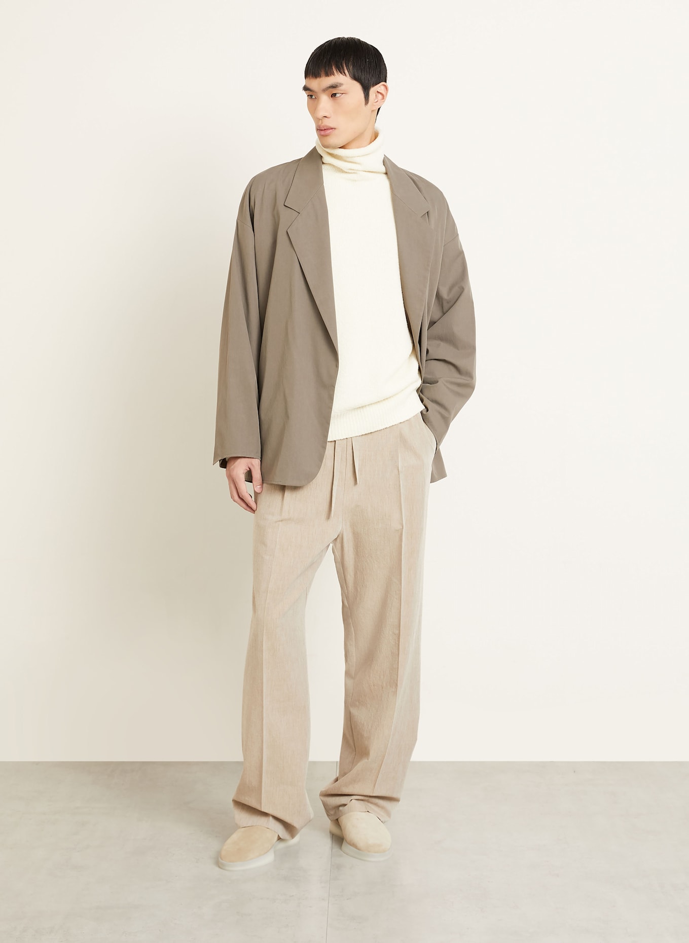 FEAR OF GOD Sakko Regular Fit: KHAKI