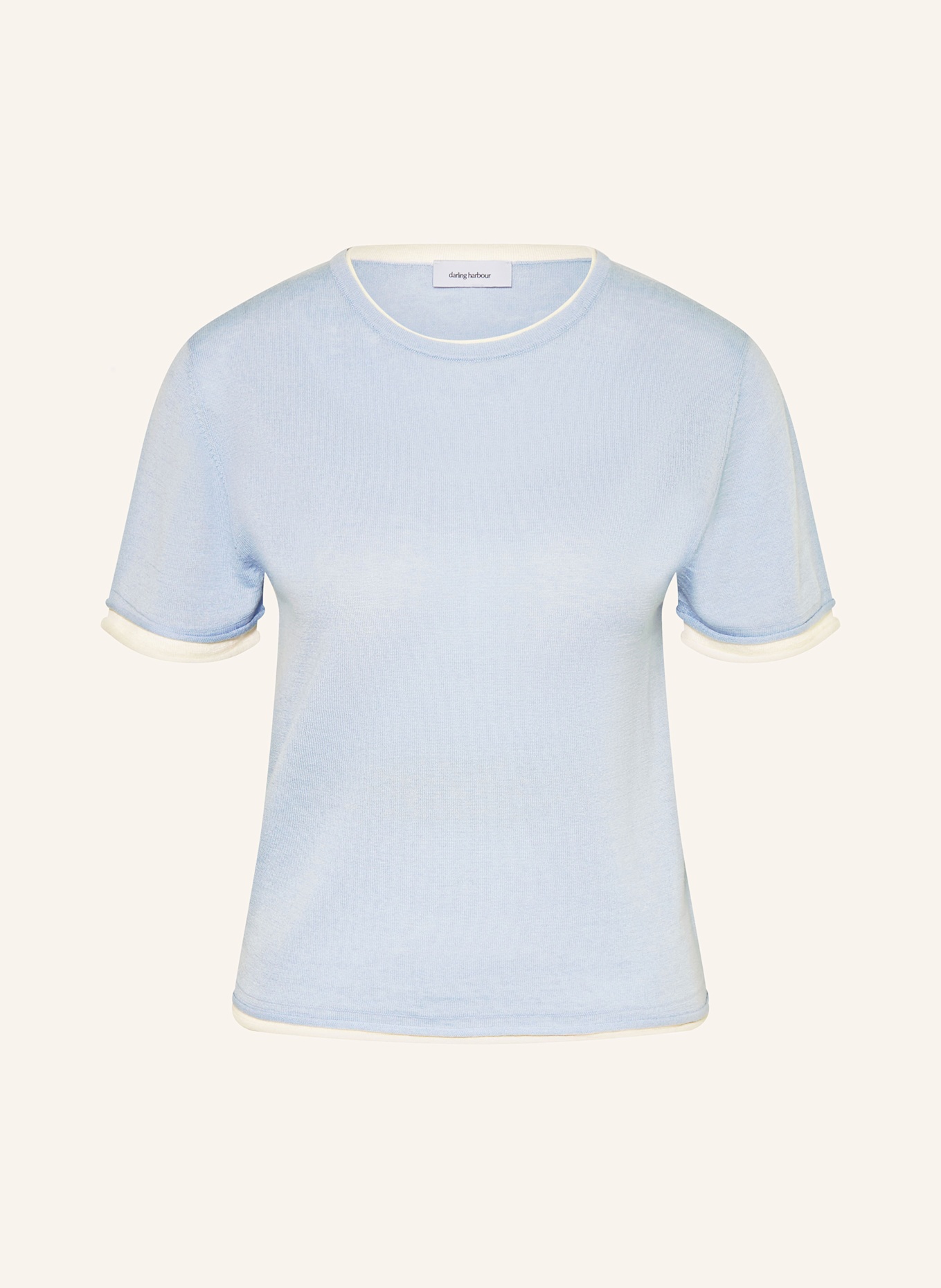 darling harbour Strickshirt: SKY BLUE