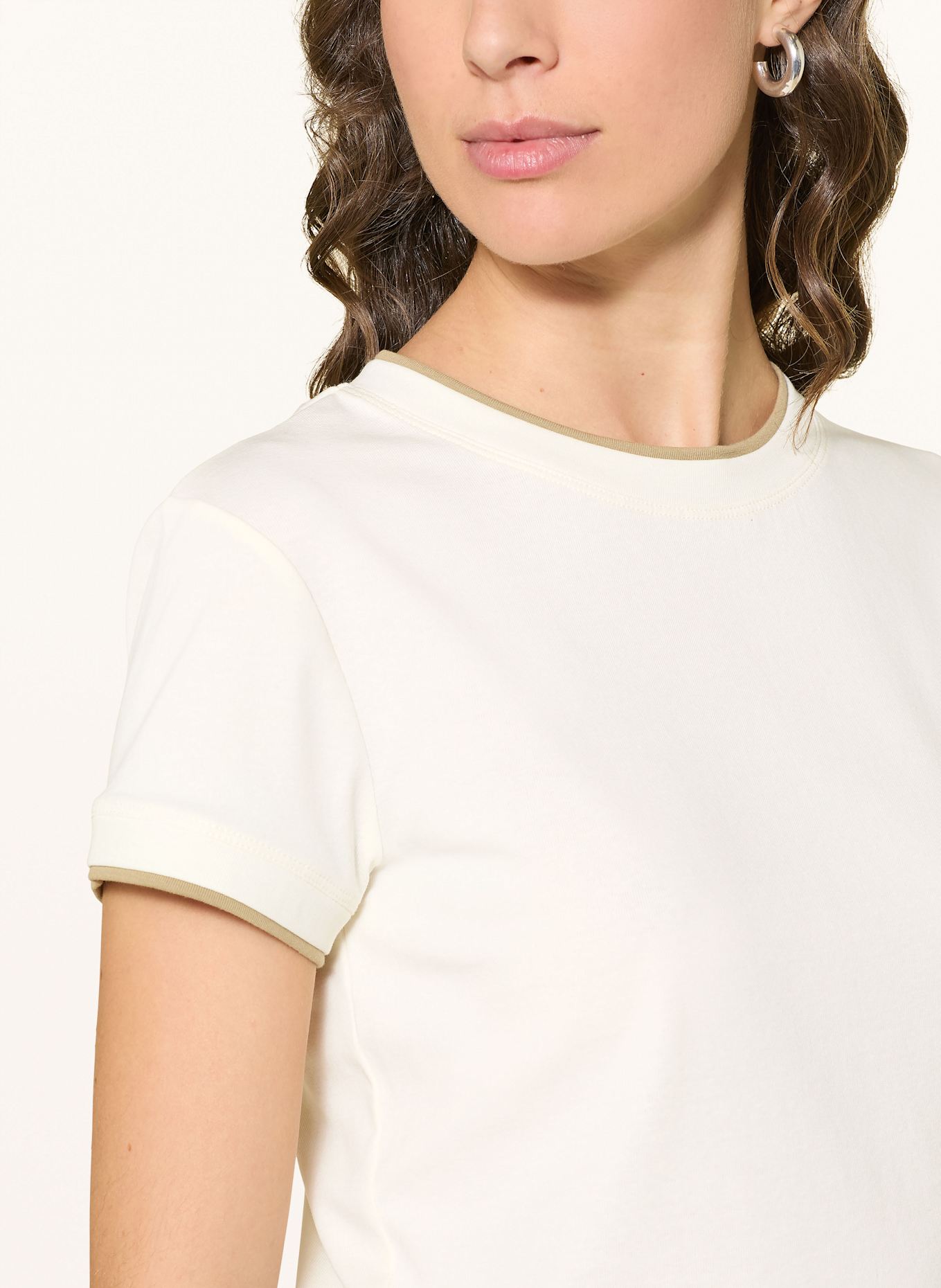 MRS & HUGS T-shirt: ECRU
