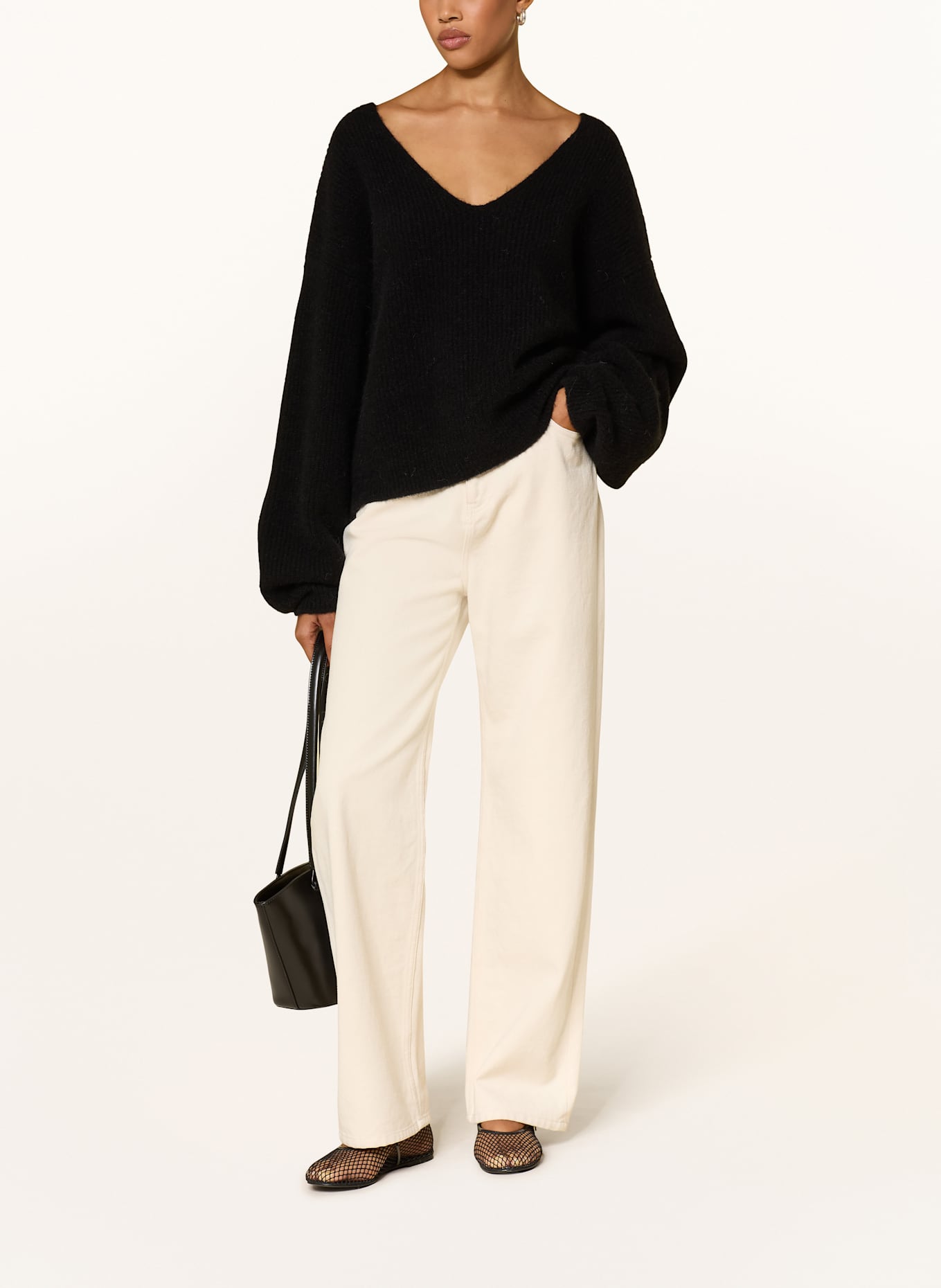 by Aylin Koenig Pullover PARIS 2.0 mit Alpaka: SCHWARZ