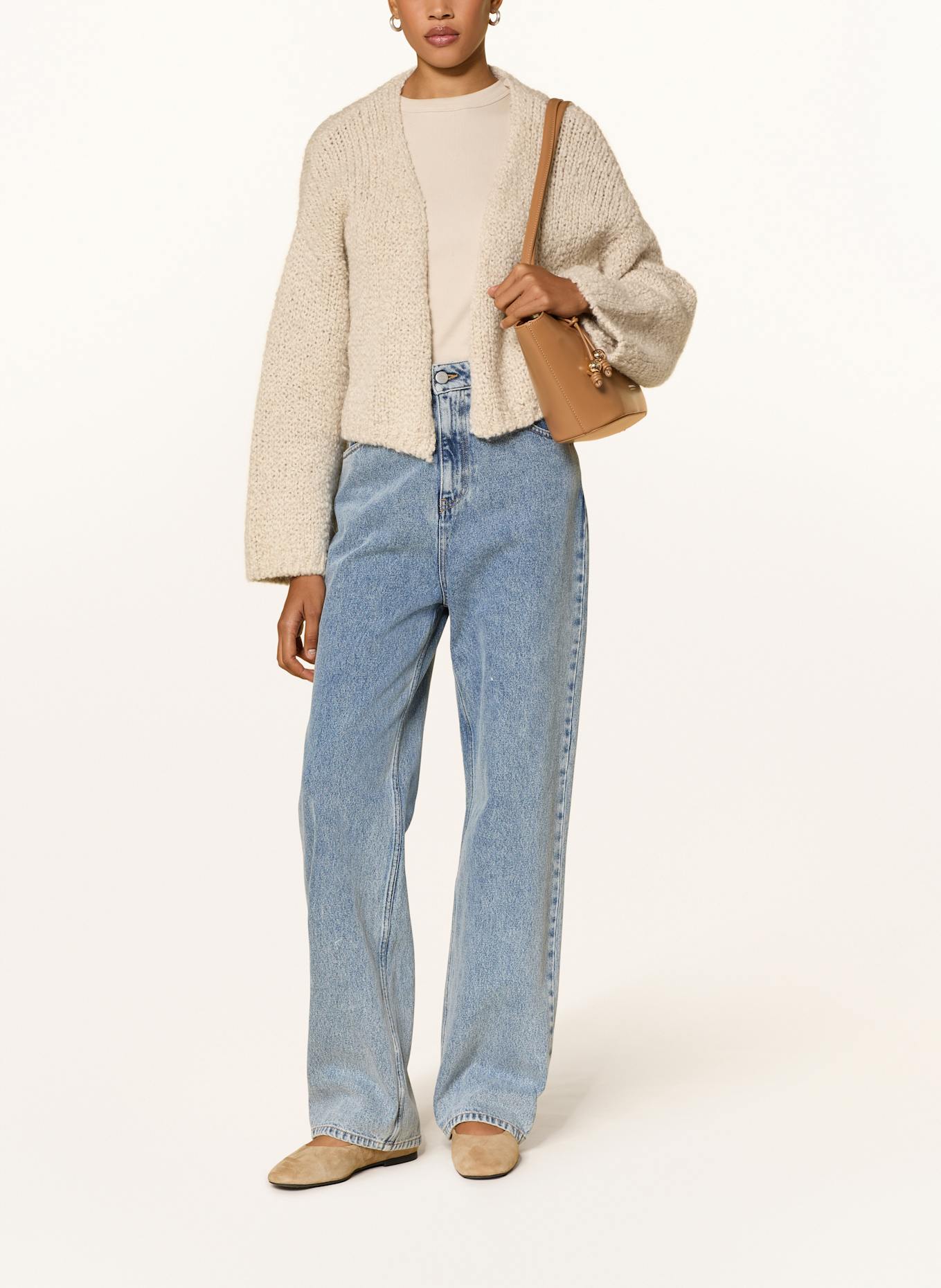 by Aylin Koenig Strickjacke FRIEDI mit Alpaka: ECRU