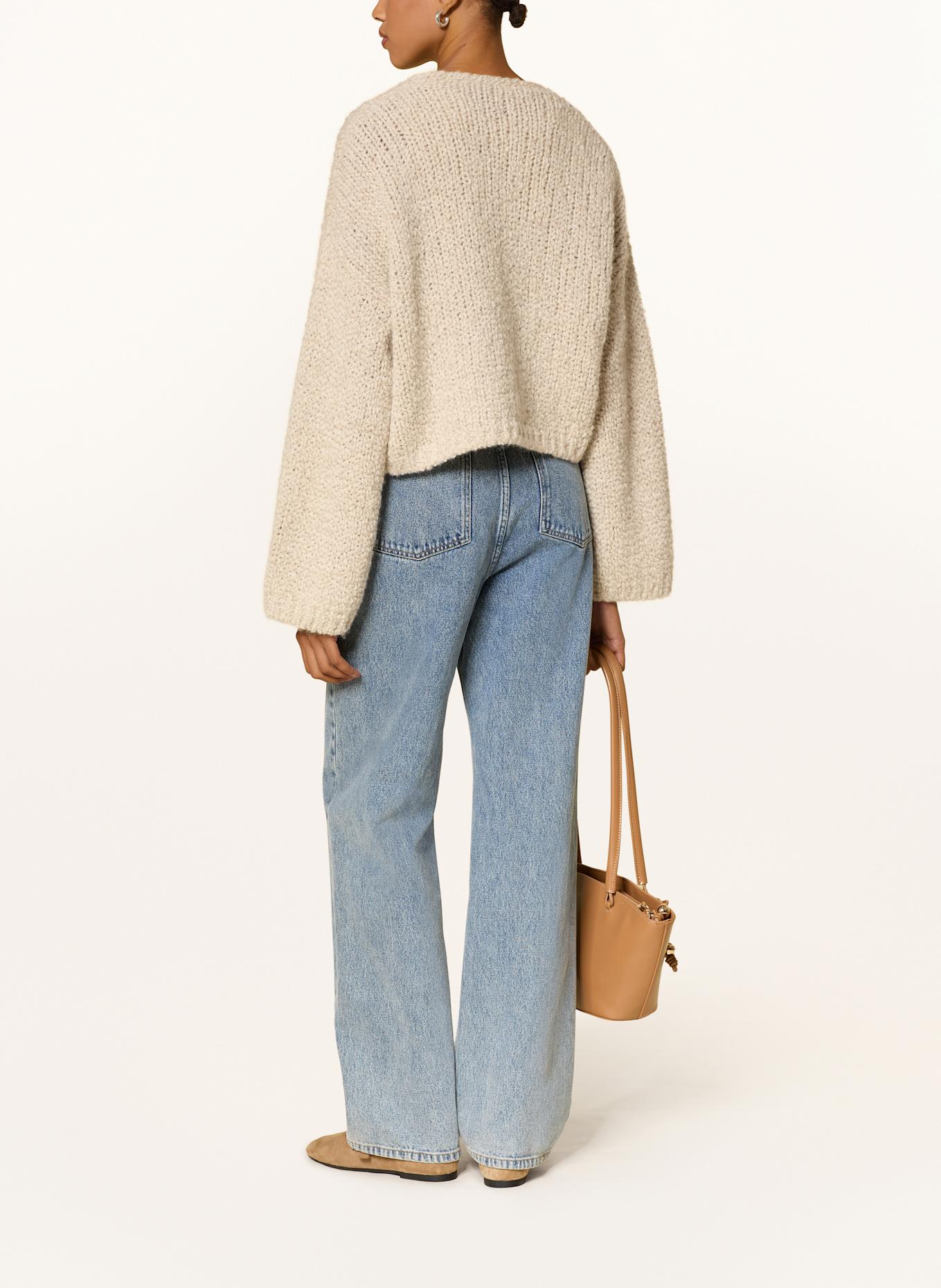 by Aylin Koenig Strickjacke FRIEDI mit Alpaka: ECRU