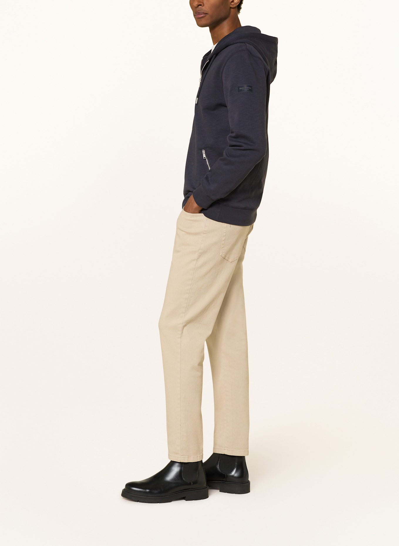 Marc O'Polo Sweatjacke: DUNKELBLAU