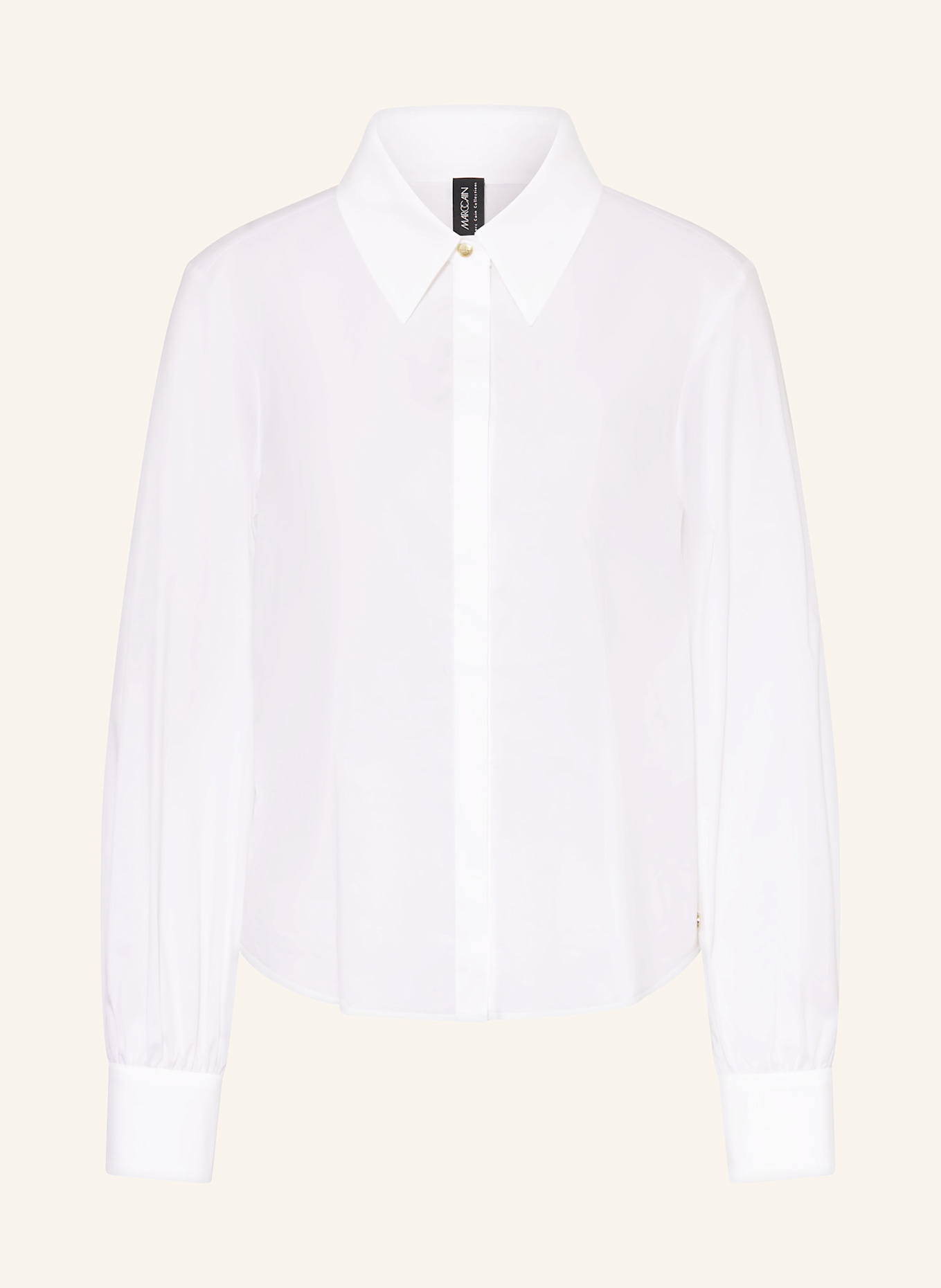 MARC CAIN Hemdbluse: 100 WHITE