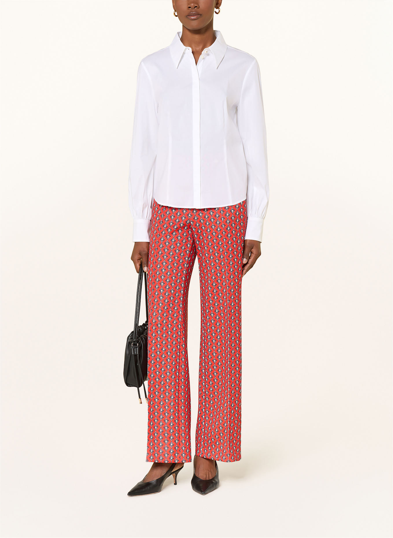 MARC CAIN Hemdbluse: 100 WHITE