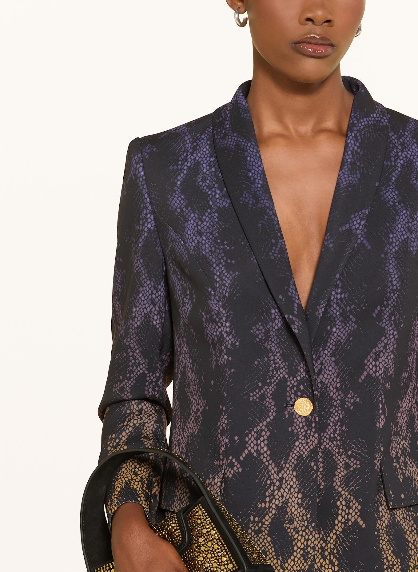 MARC CAIN Blazer: 917 black/amber gold