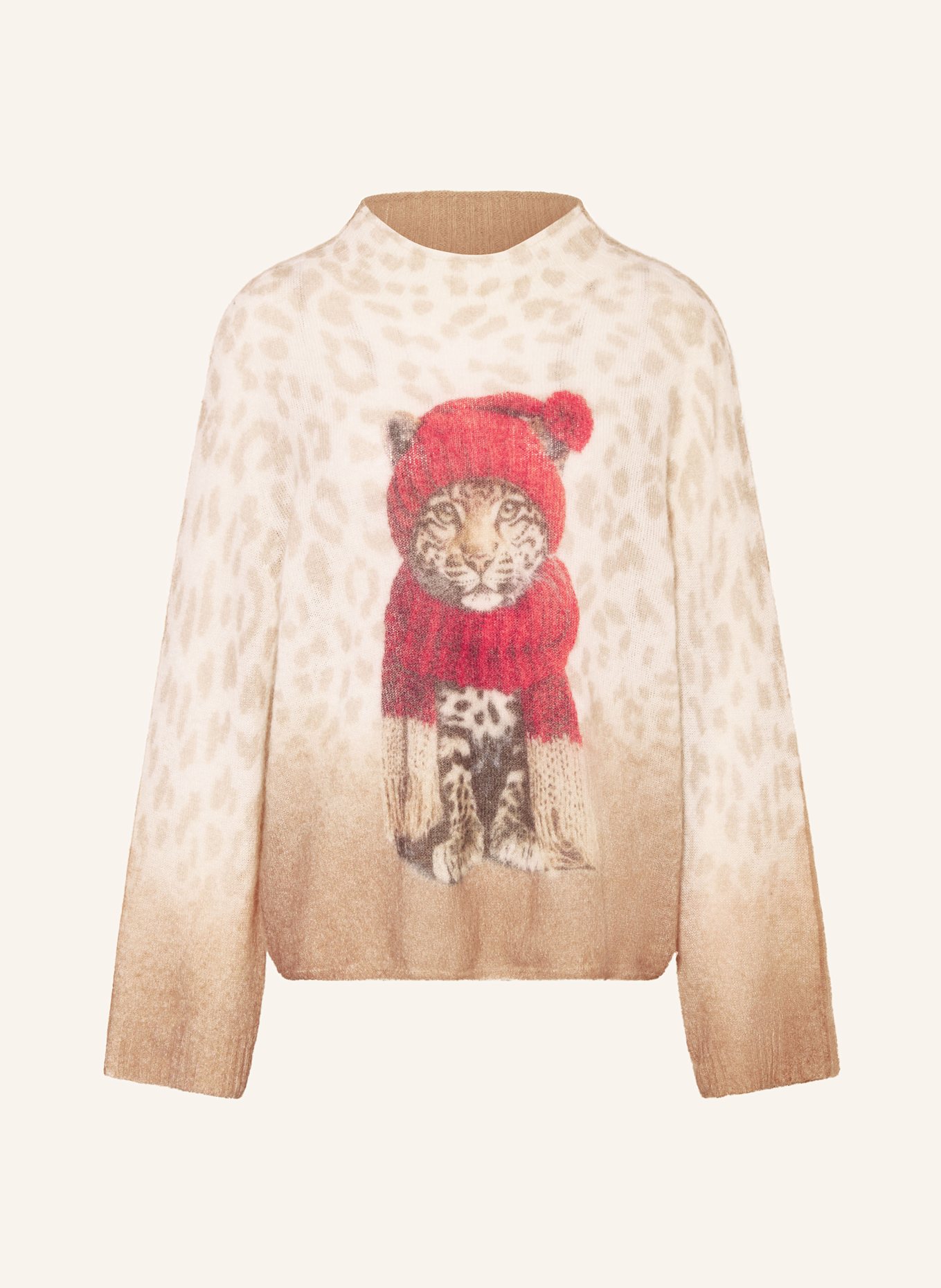 MARC CAIN Pullover mit Alpaka: 623 light brown