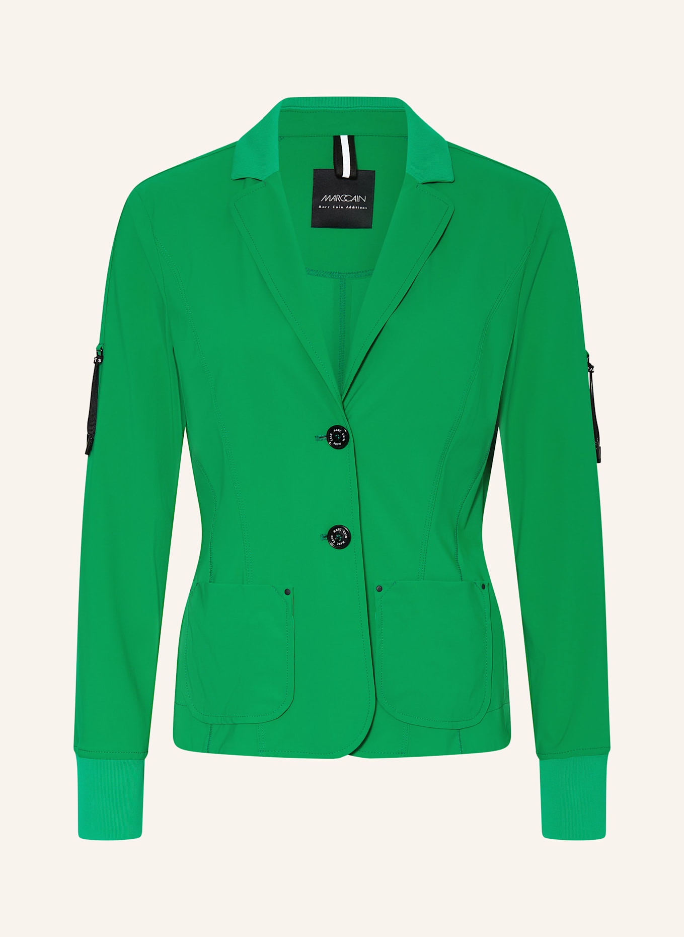 MARC CAIN blazer: 554 bright emerald new