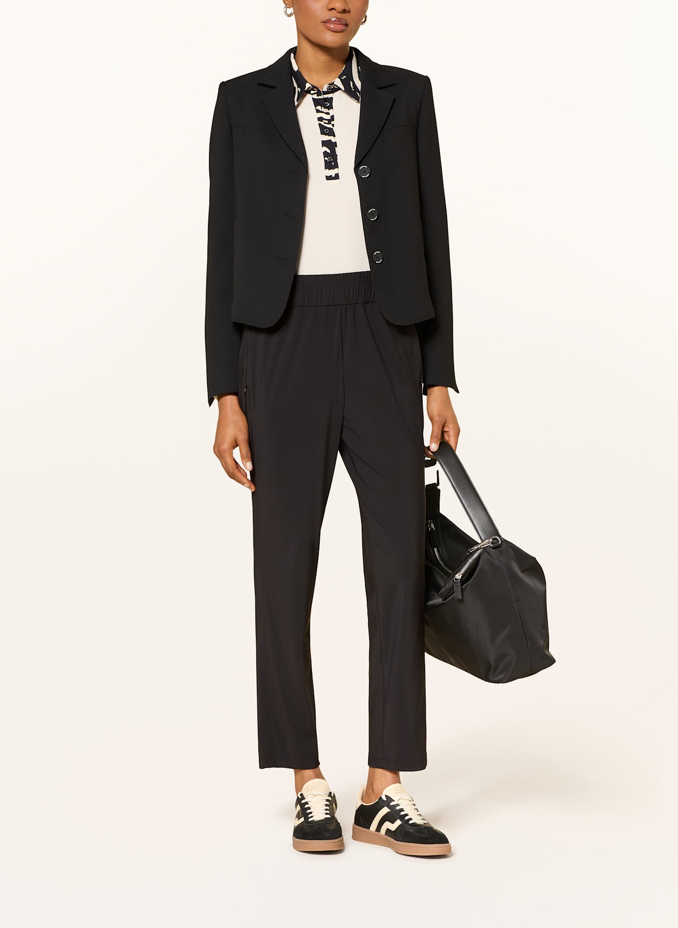 MARC CAIN Blazer: 900 BLACK