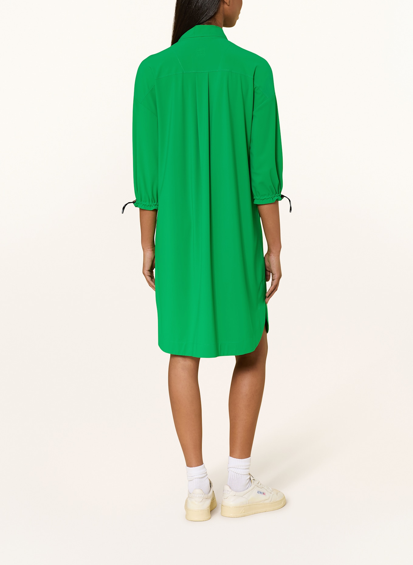 MARC CAIN Sukienka z rękawem 3/4: 554 bright emerald new