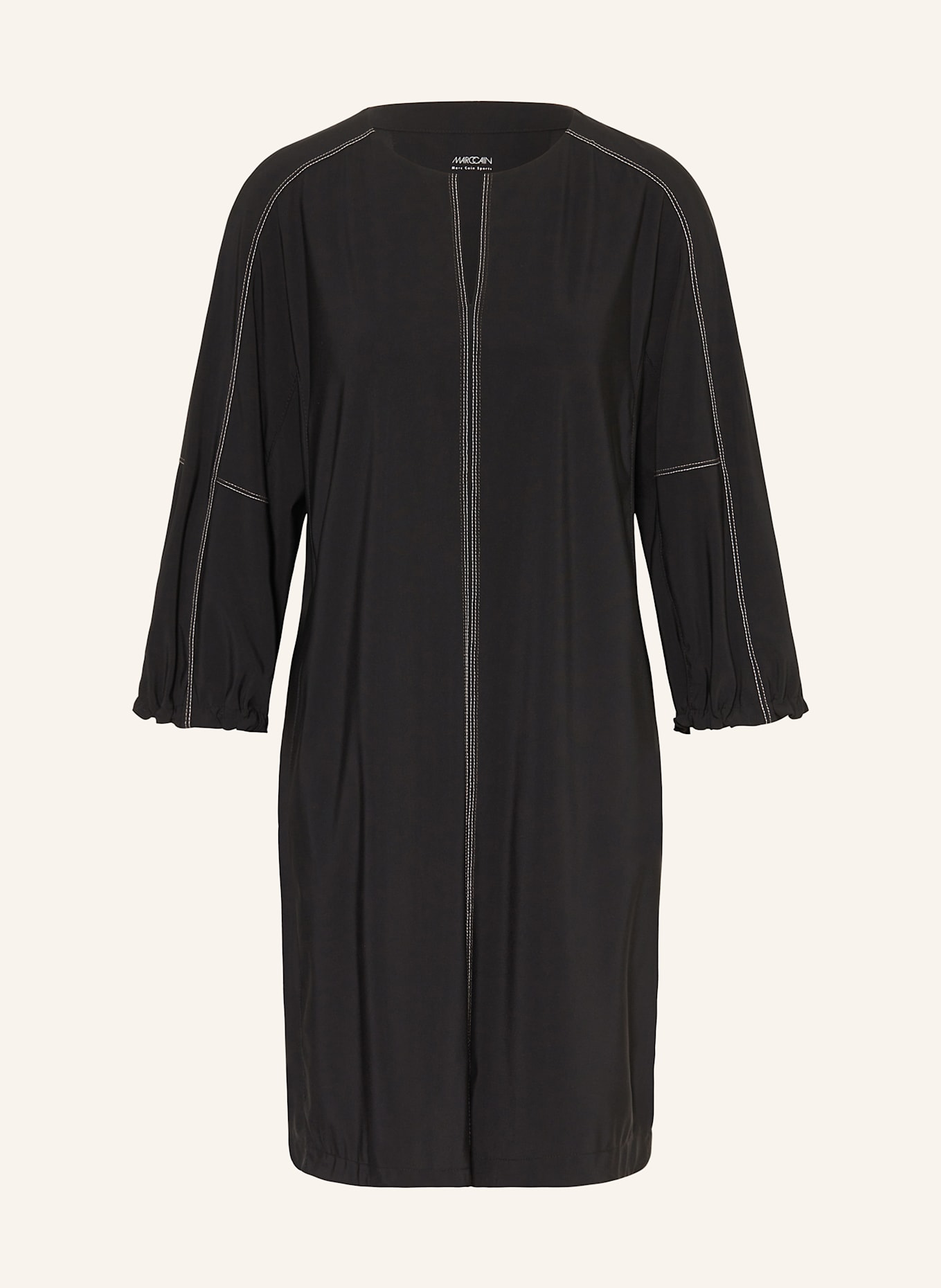 MARC CAIN Kleid mit 3/4-Arm: 900 BLACK