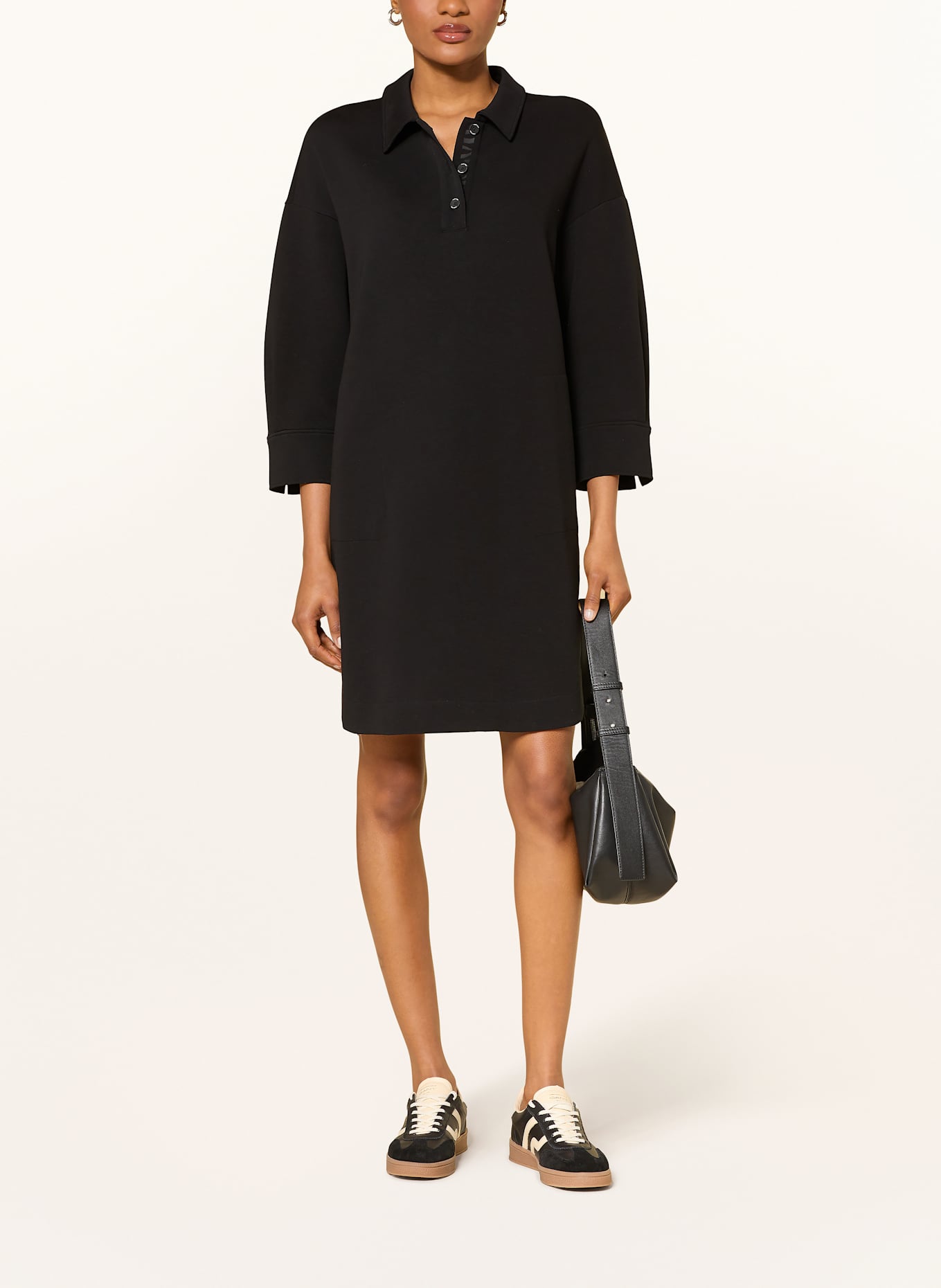 MARC CAIN Sweatkleid: 900 BLACK