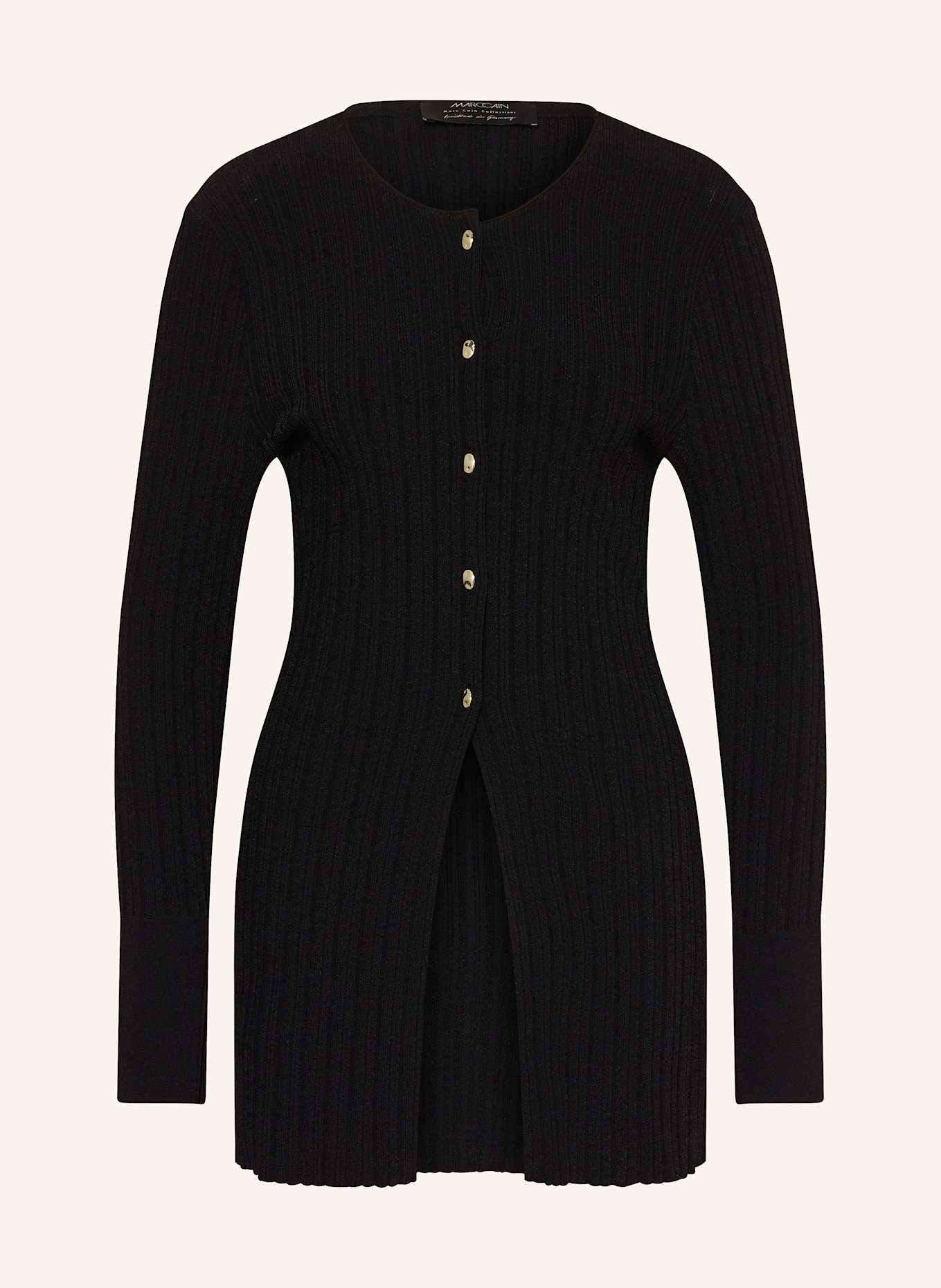 MARC CAIN Strickjacke: 900 BLACK