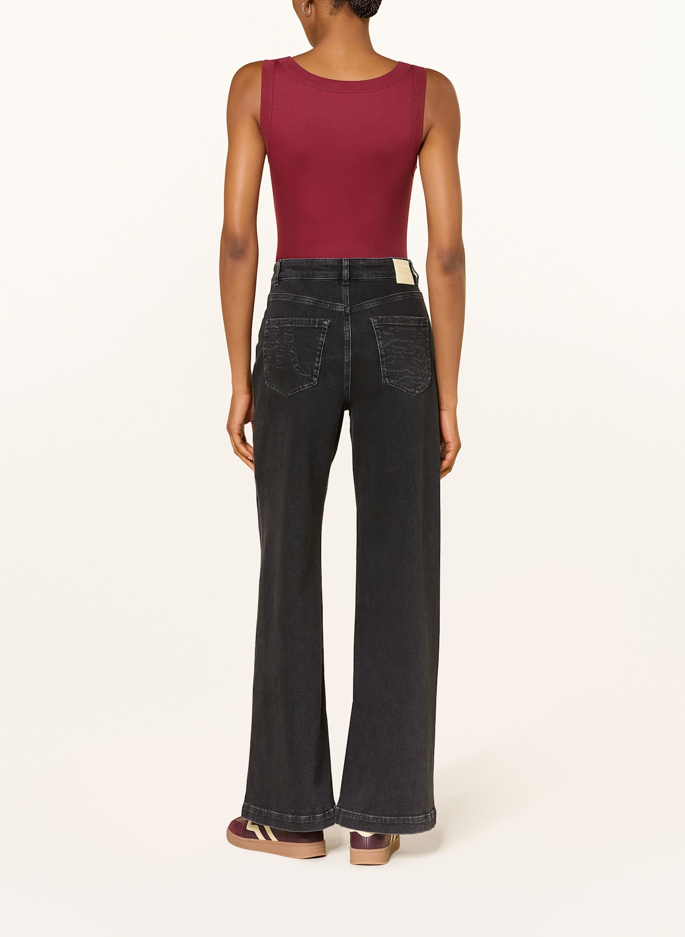 MARC CAIN Haut: ROUGE FONCÉ