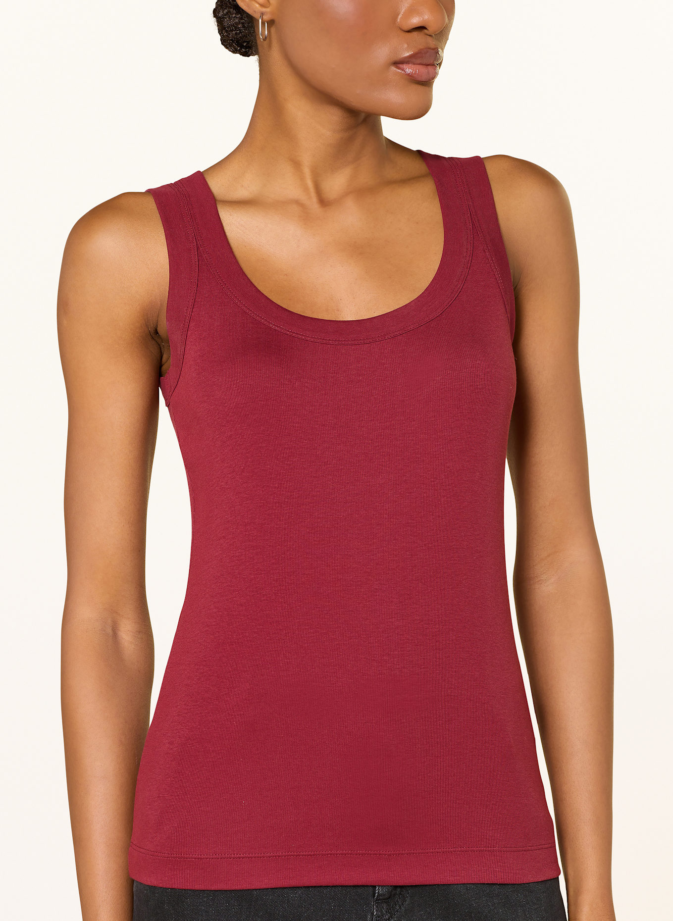 MARC CAIN Haut: ROUGE FONCÉ