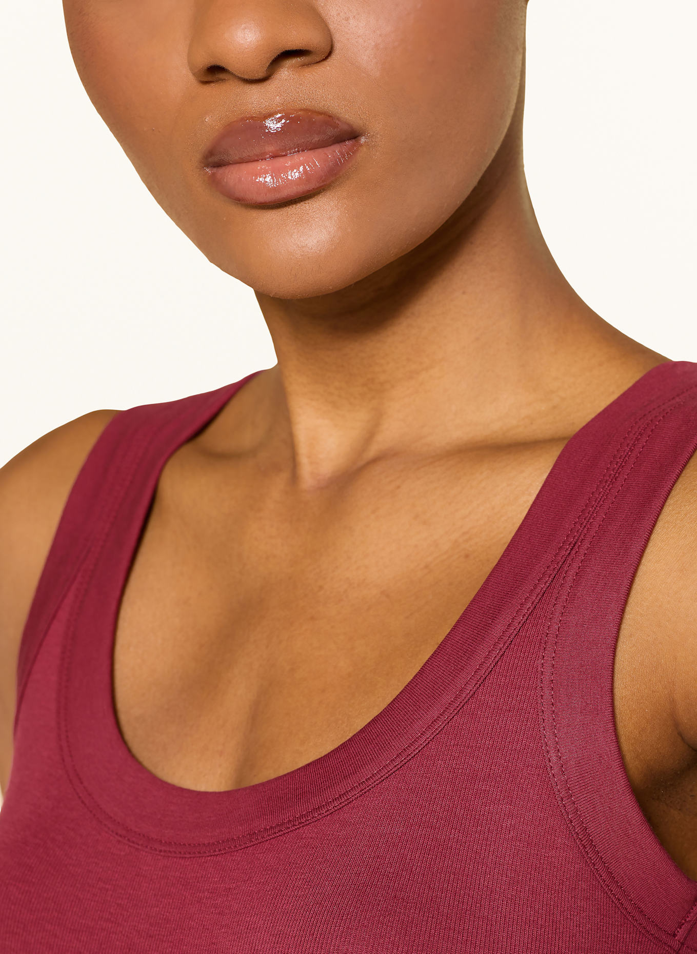 MARC CAIN Haut: ROUGE FONCÉ